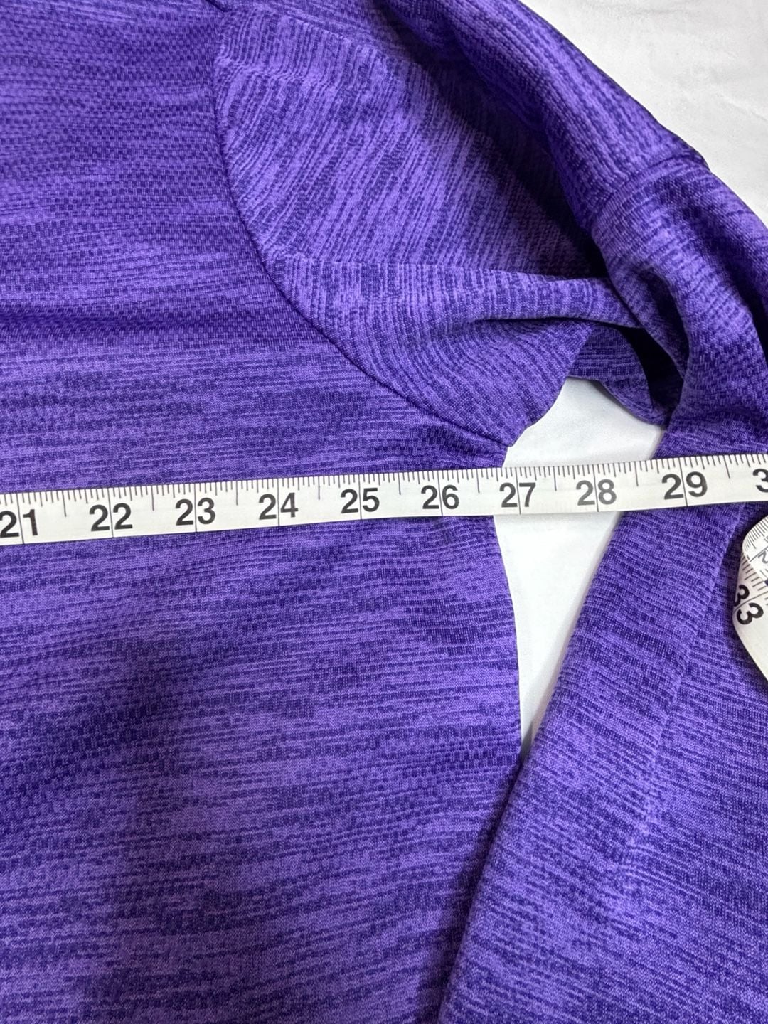Adidas Team Issue 1/4 Zip Size 2XL Purple Climalite Pullover 8