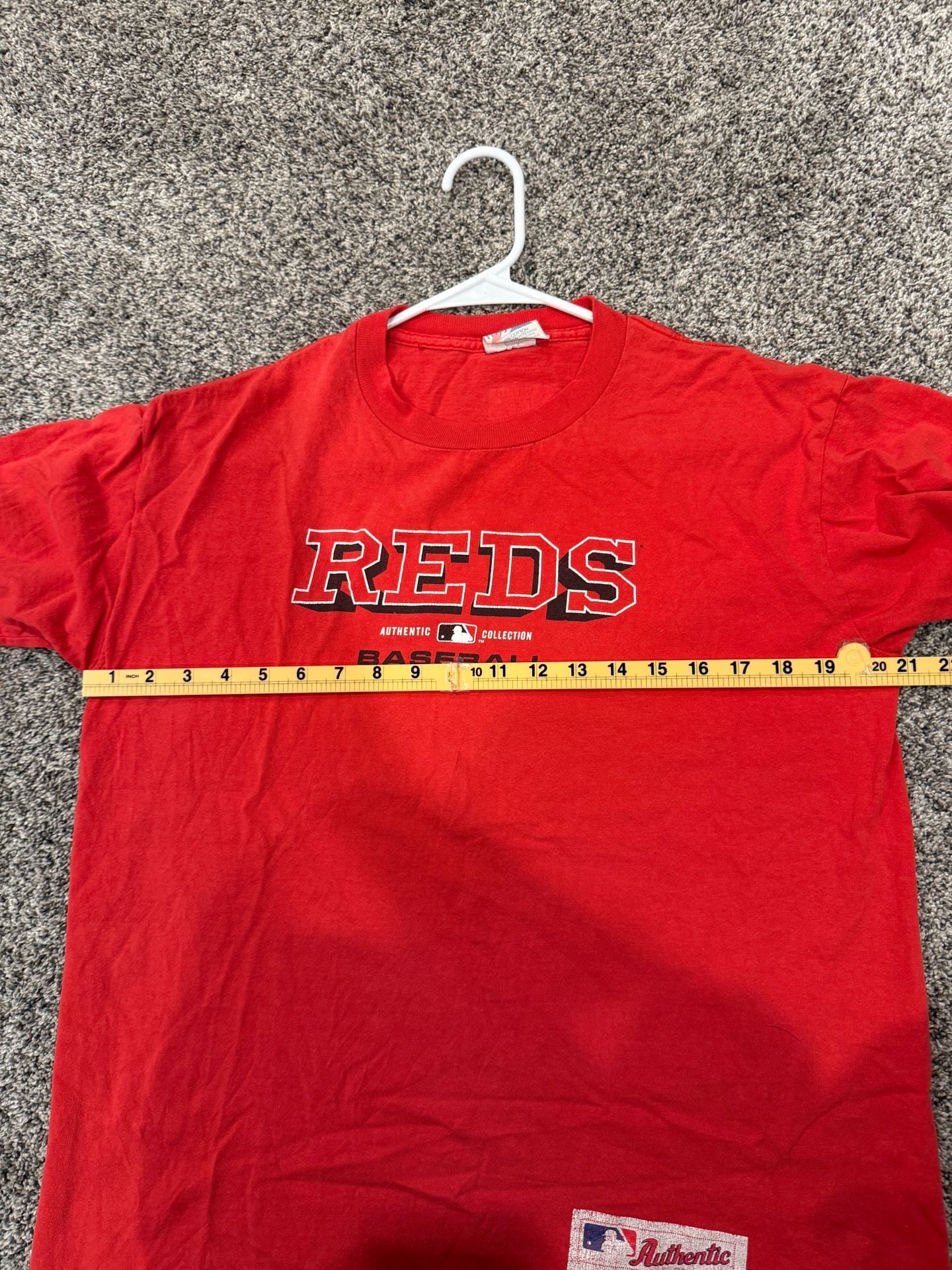 Majestic Cincinnati Reds MLB T-Shirt XL Red Cotton 8