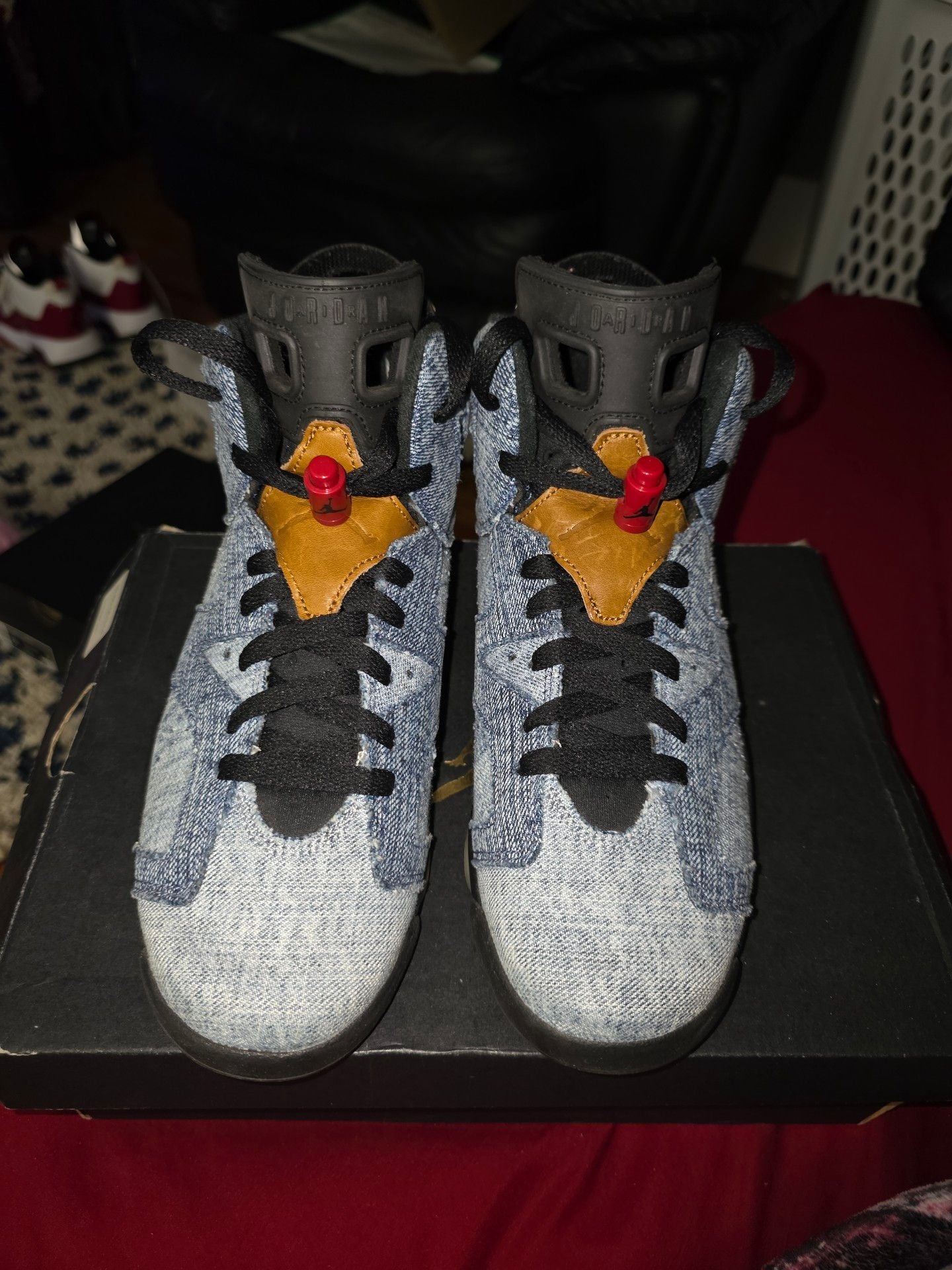 Jordan 6 Retro Wash Denim Size 7y(M) 3