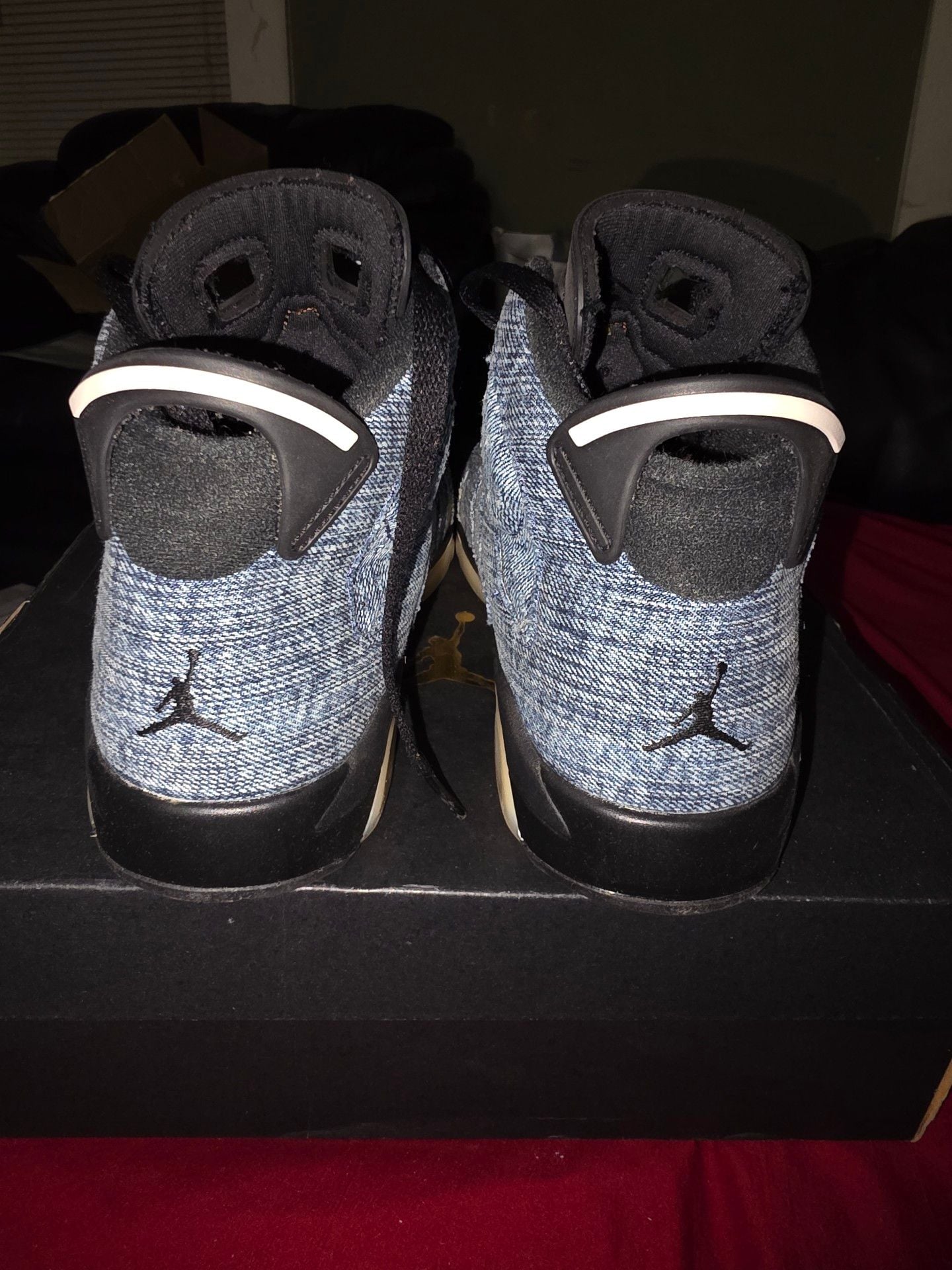 Jordan 6 Retro Wash Denim Size 7y(M) 5