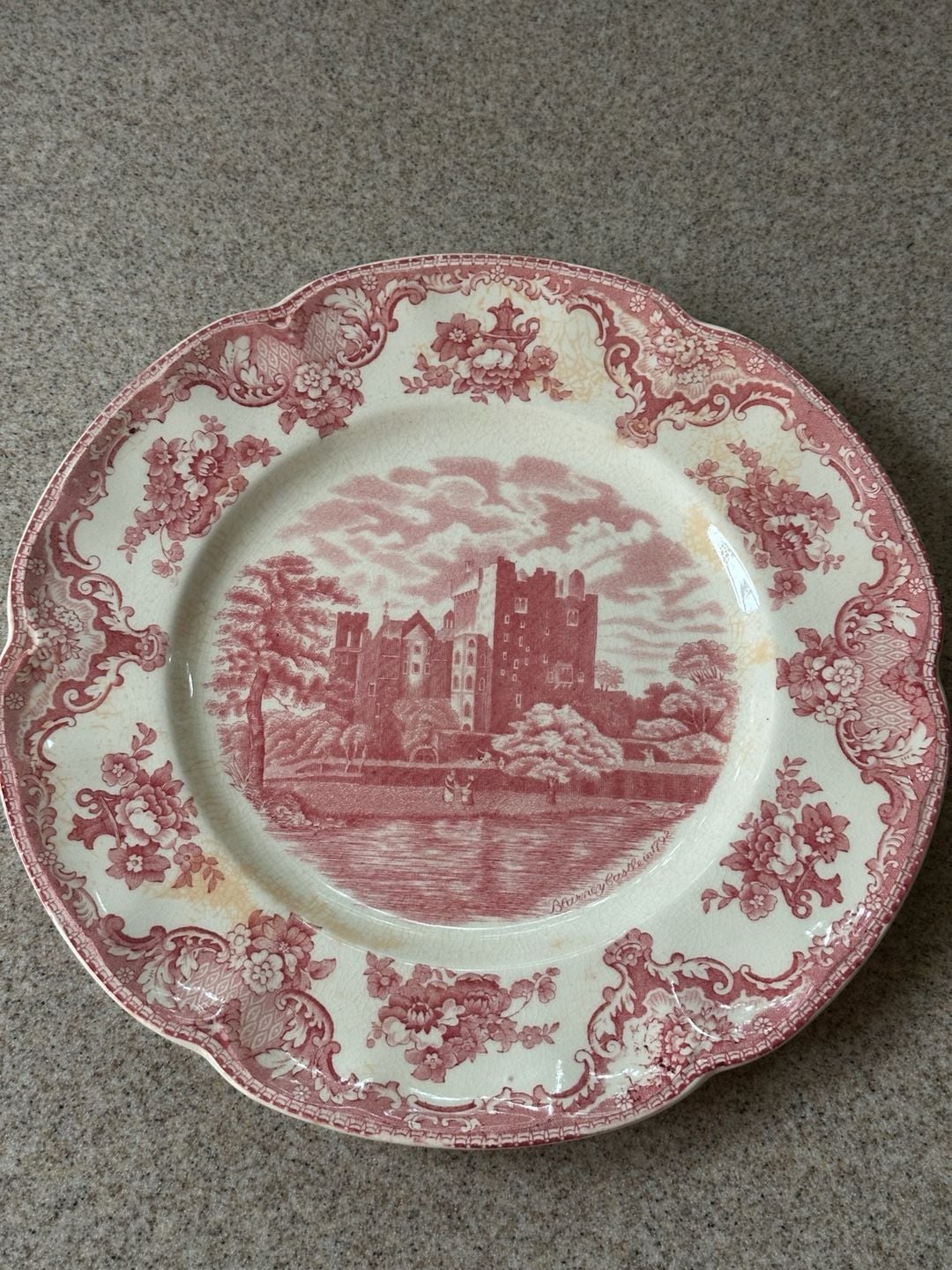 Johnson Brothers Old Britain Castles Pink Plate 1