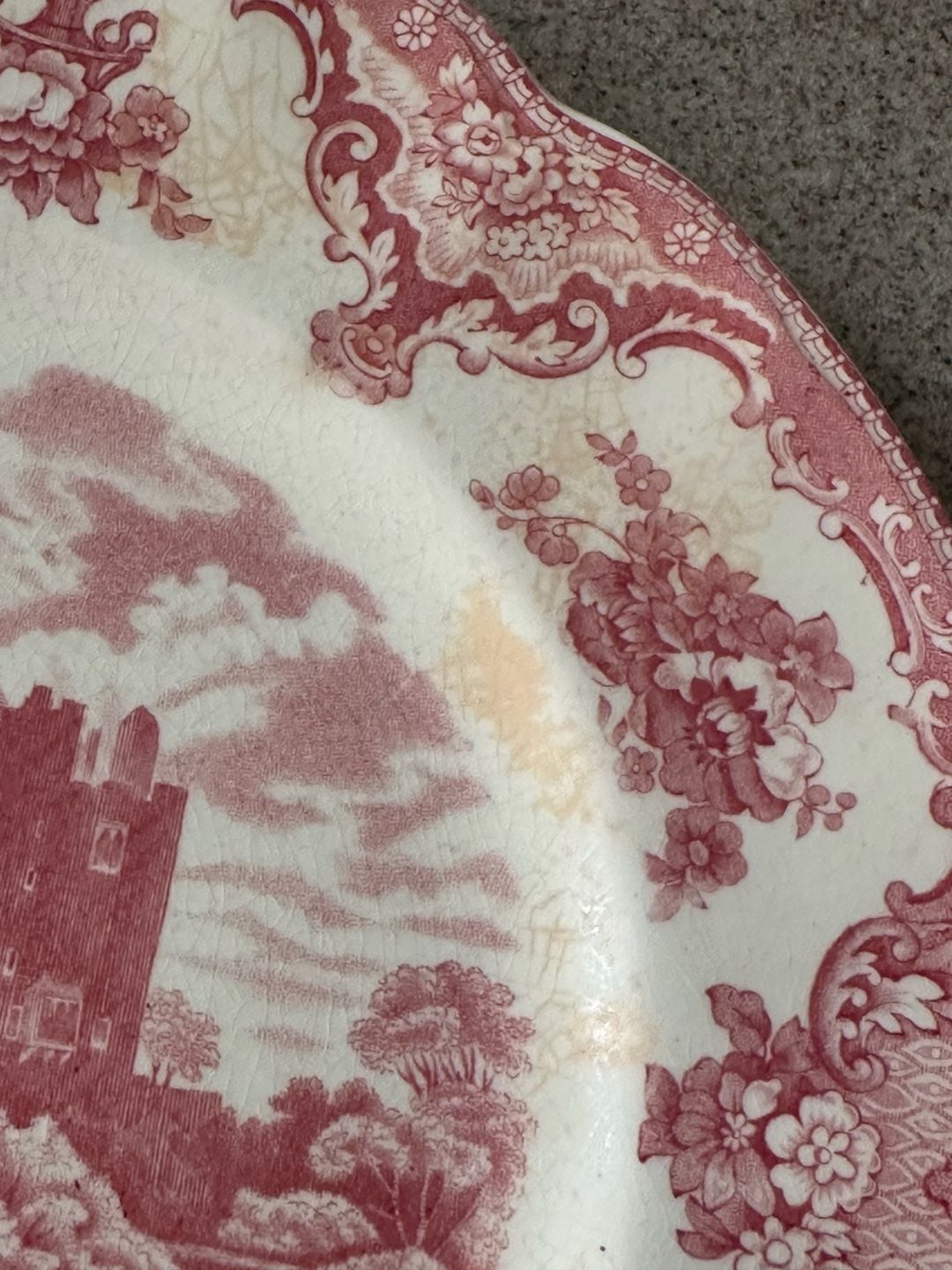 Johnson Brothers Old Britain Castles Pink Plate 2