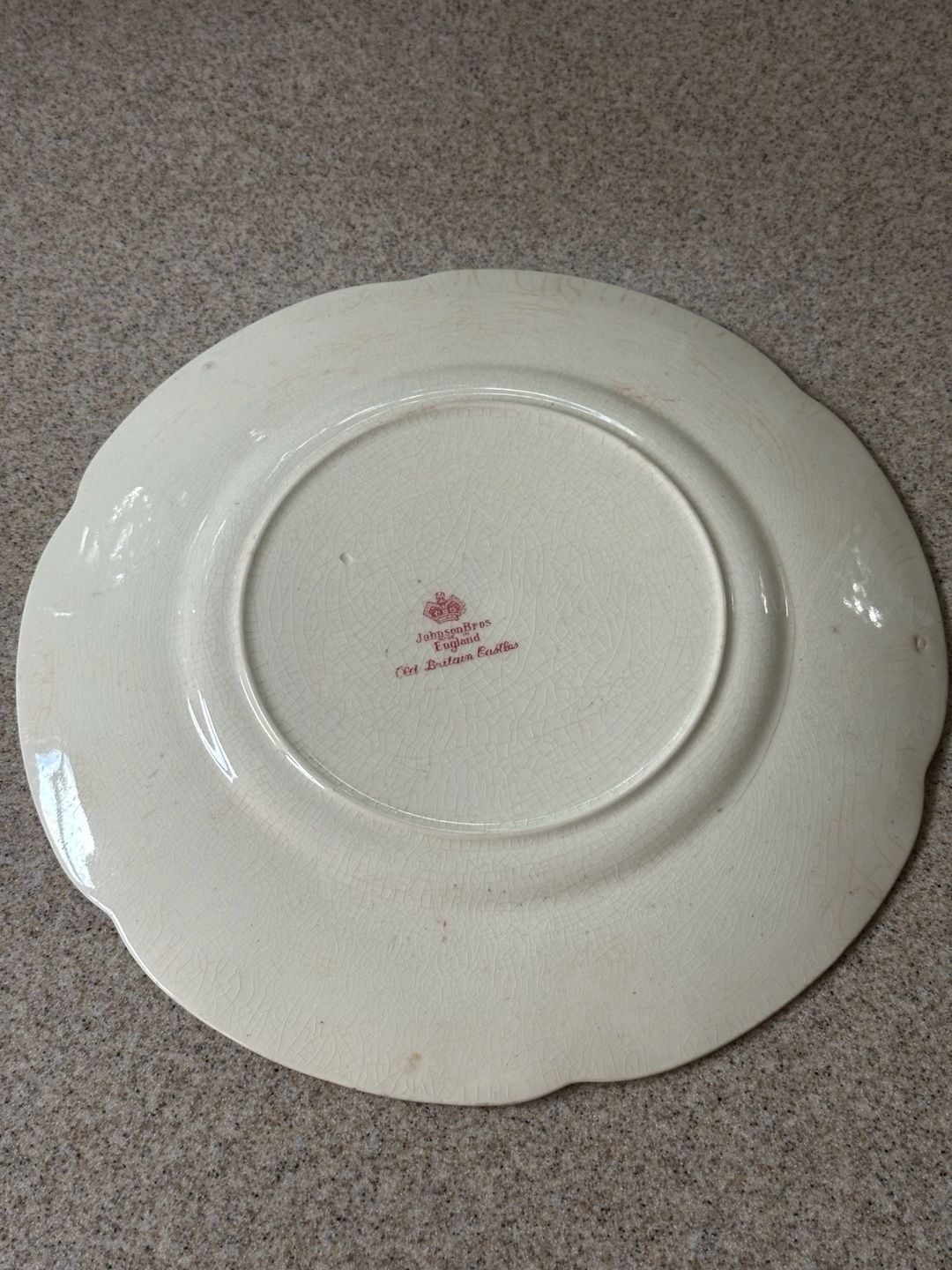 Johnson Brothers Old Britain Castles Pink Plate 4