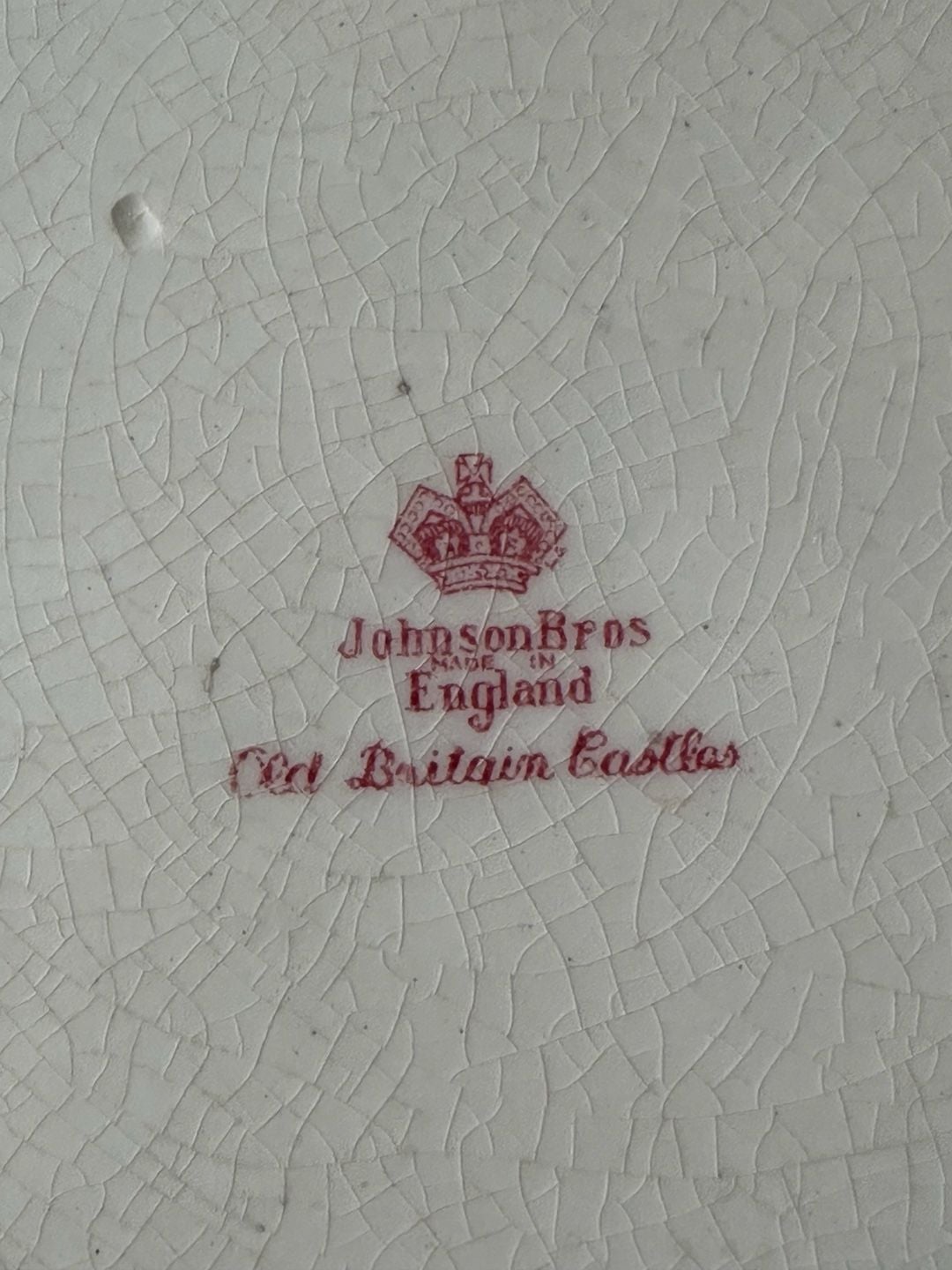 Johnson Brothers Old Britain Castles Pink Plate 5