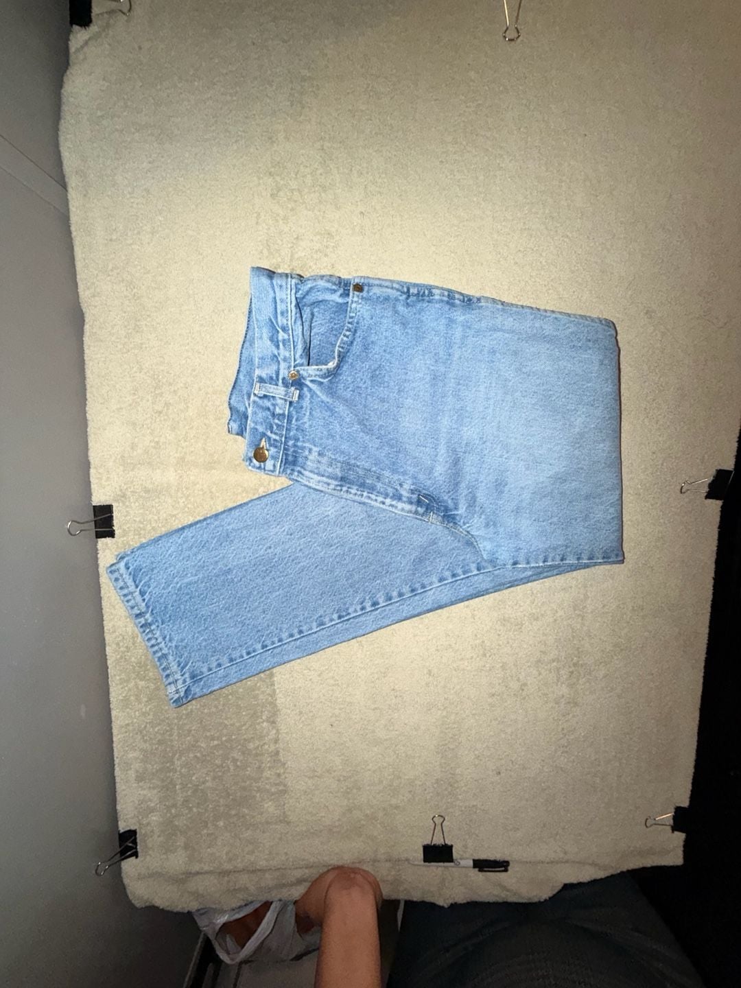 Chic Jeans Vintage Light Wash Denim Size 14 Blue High Rise 10