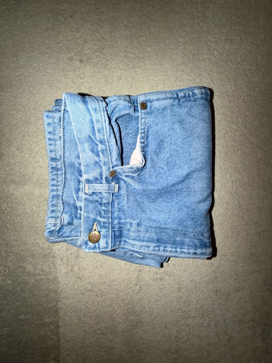 Chic Jeans Vintage Light Wash Denim Size 14 Blue High Rise 11
