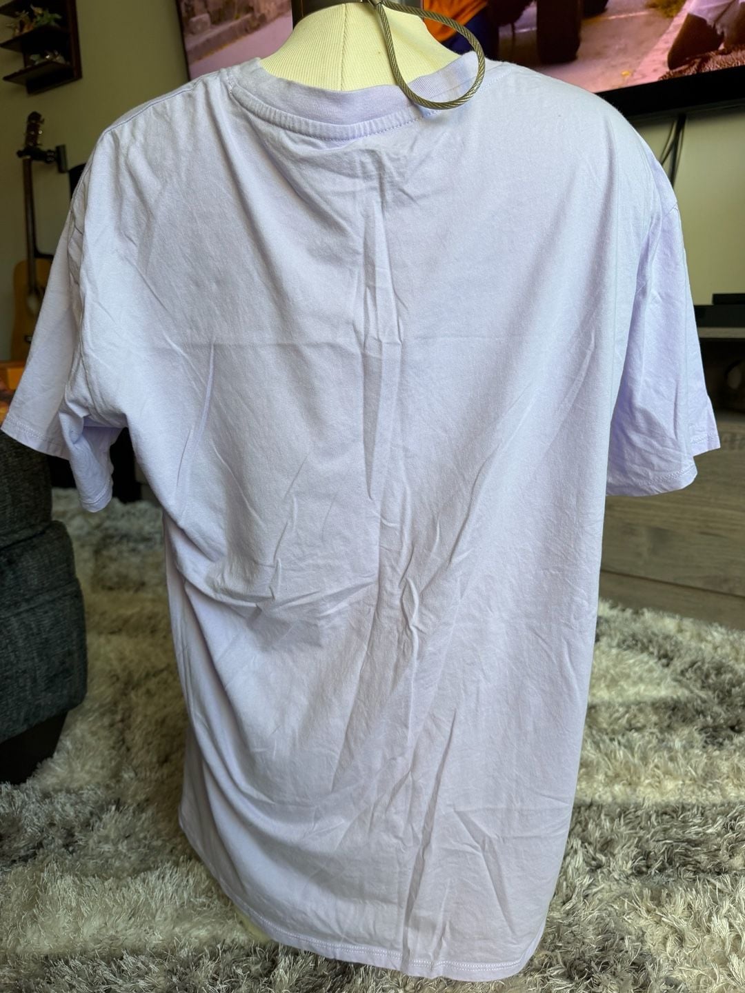 Ford Mustang Graphic T-Shirt Size M Light Purple 4