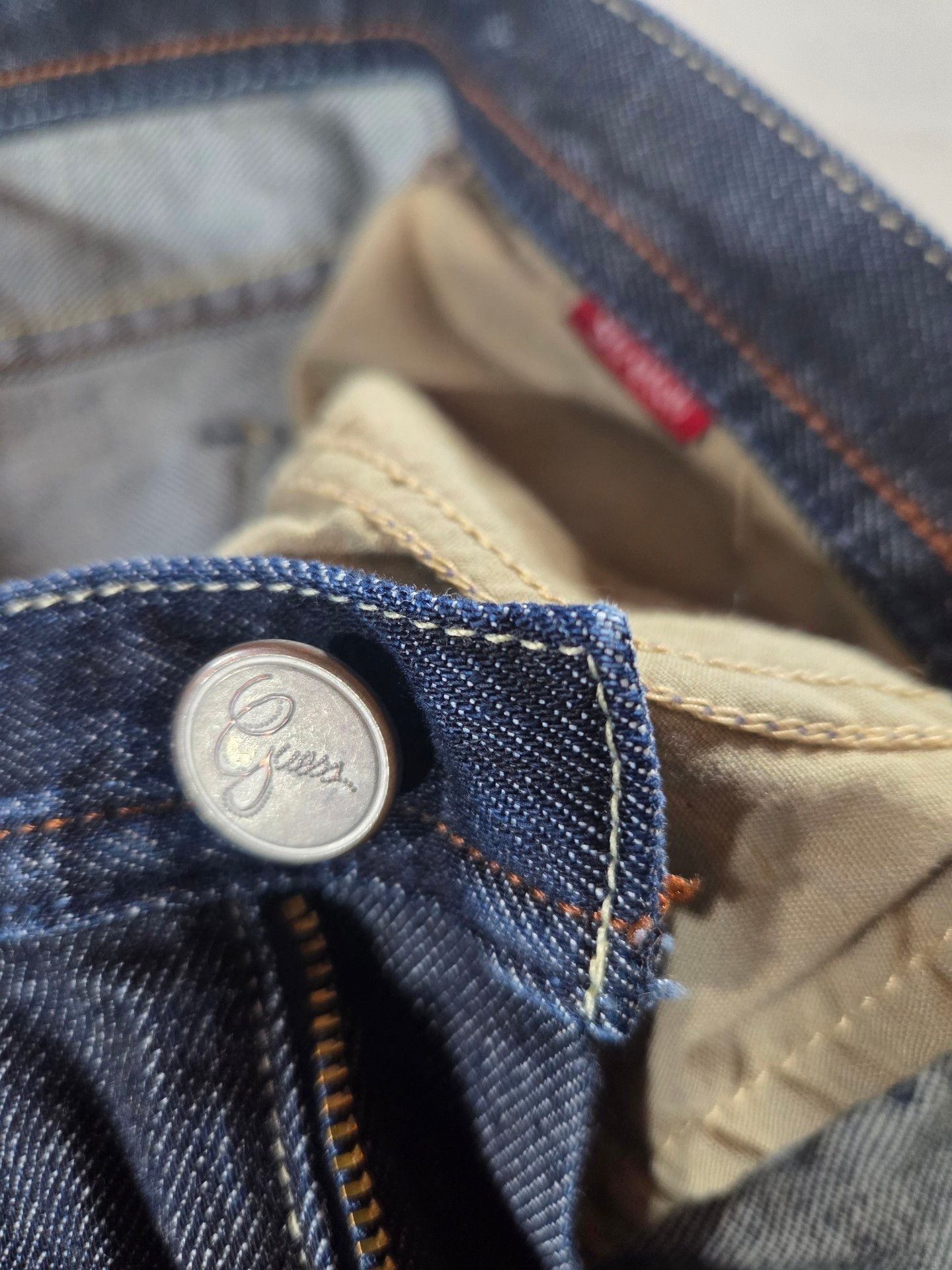 GUESS Premium Slim Jeans Dark Wash 9