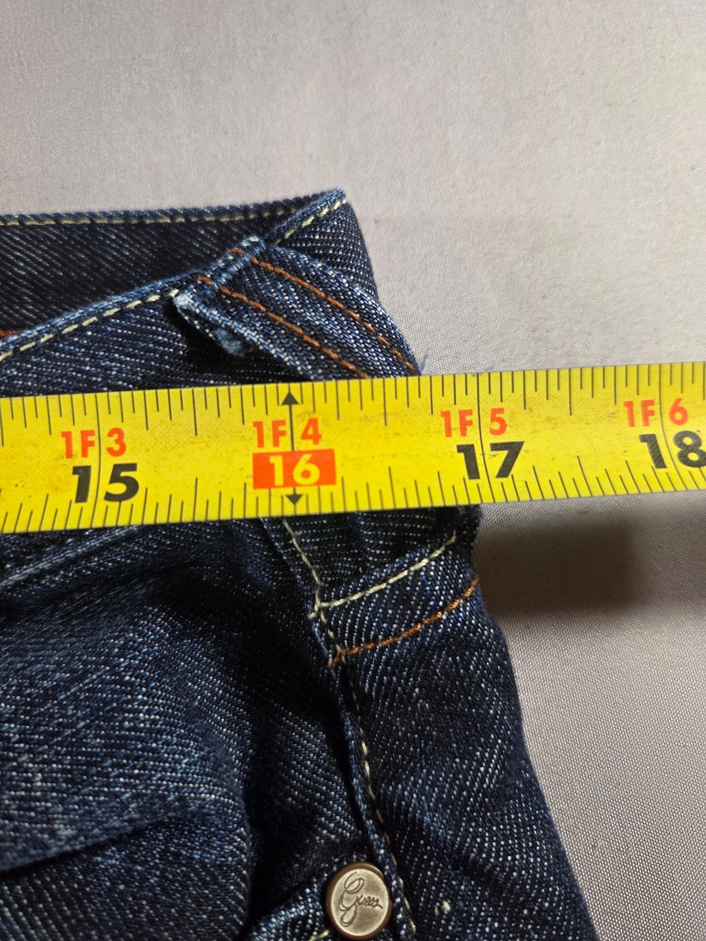 GUESS Premium Slim Jeans Dark Wash 15