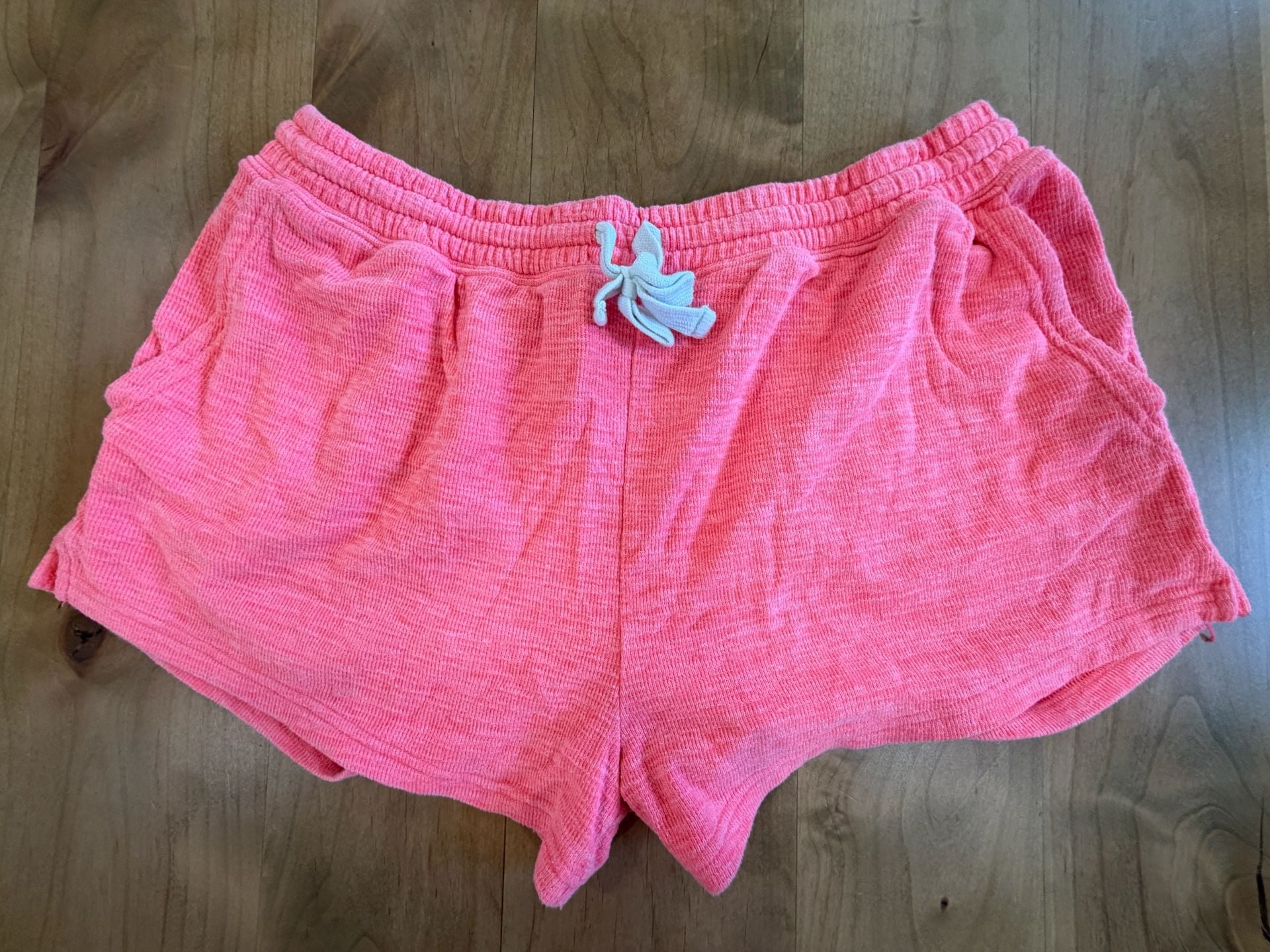 Aerie Lounge Shorts Size L Pink Drawstring 2