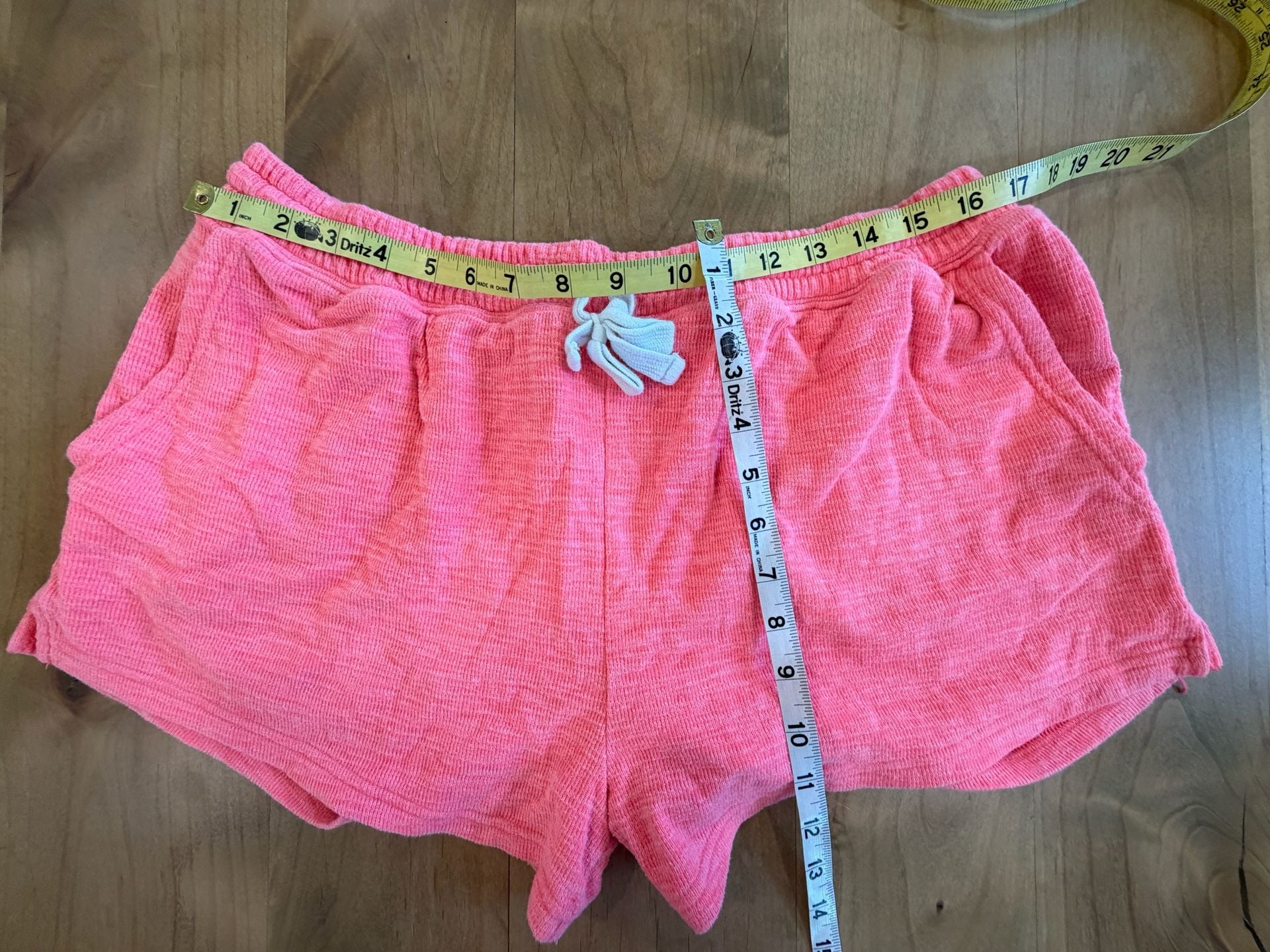 Aerie Lounge Shorts Size L Pink Drawstring 3