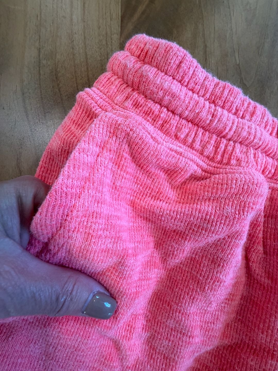 Aerie Lounge Shorts Size L Pink Drawstring 6