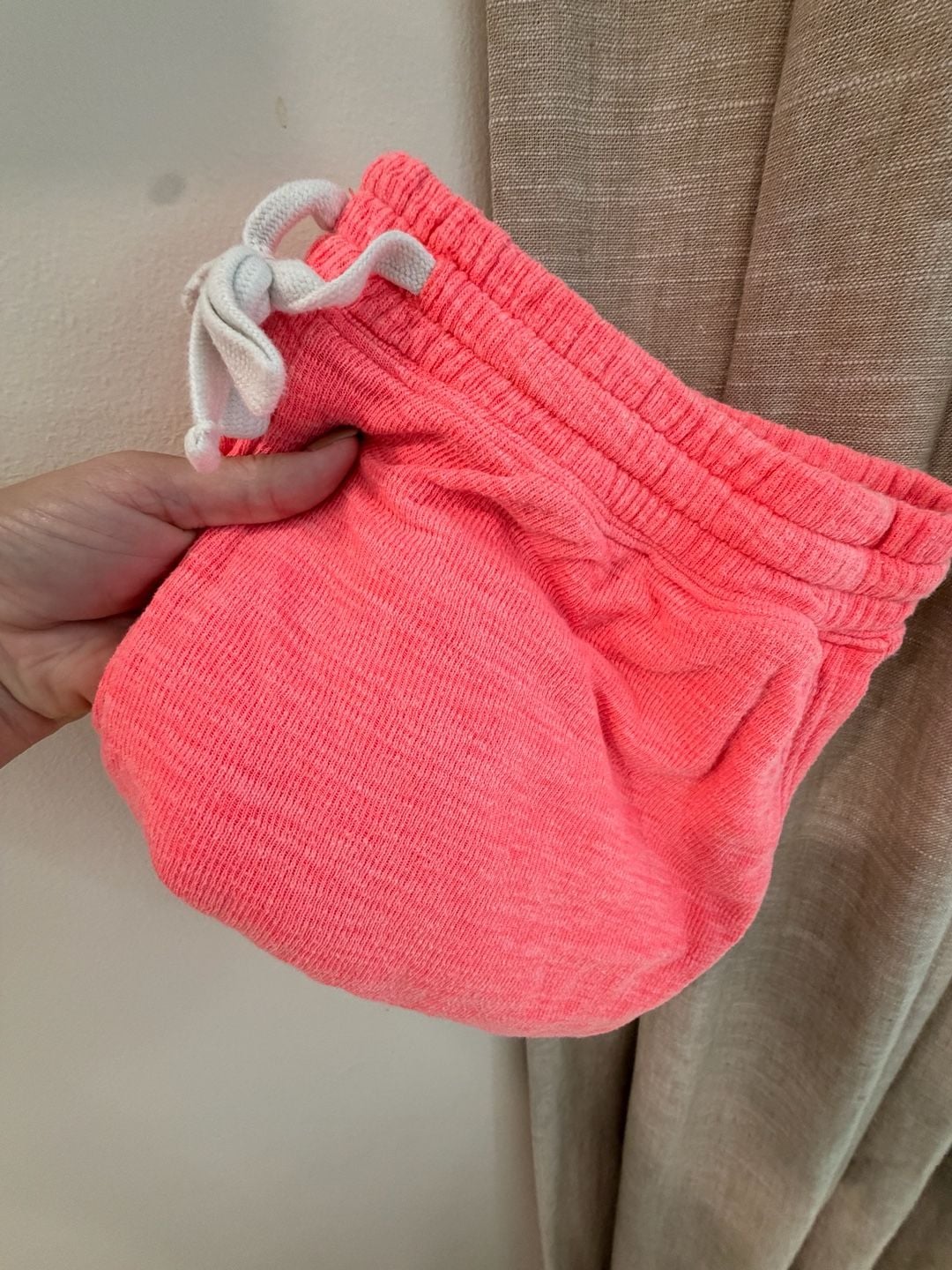Aerie Lounge Shorts Size L Pink Drawstring 9