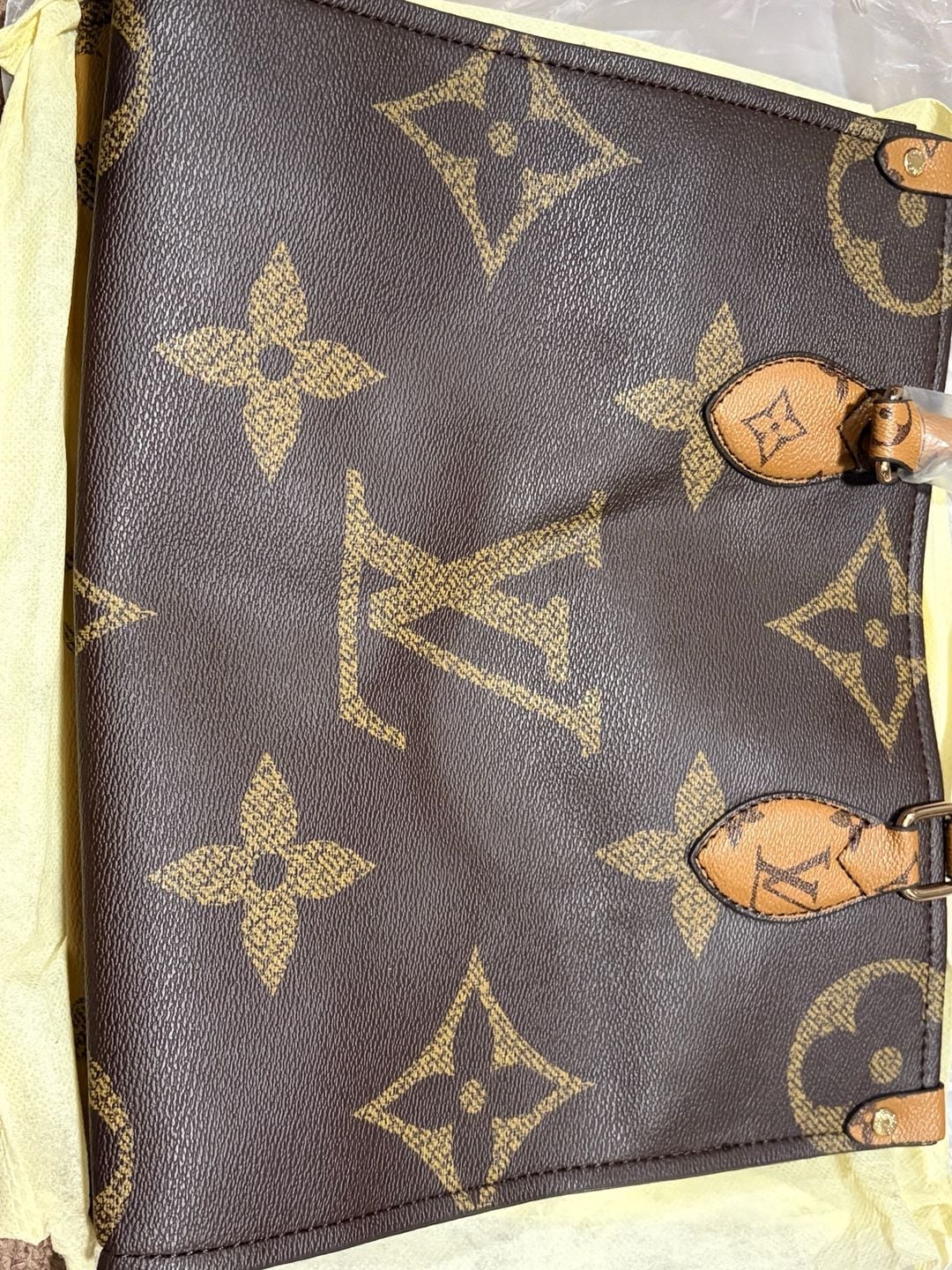 Tote Bag Monogram Reverse Brown 3