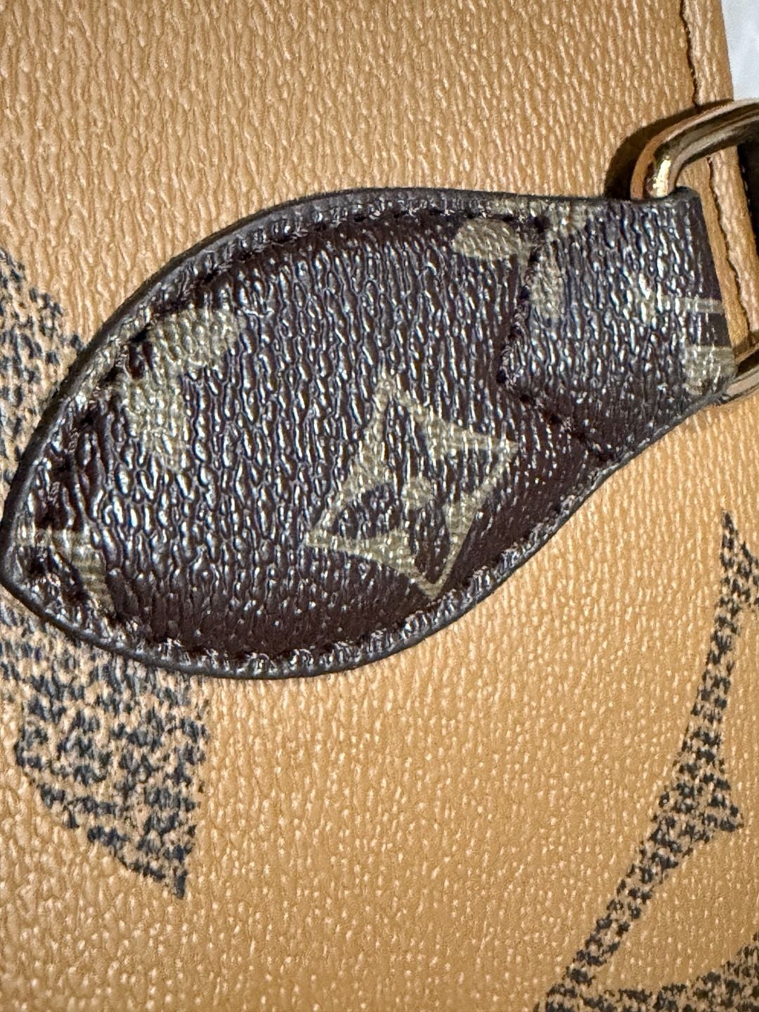 Tote Bag Monogram Reverse Brown 5