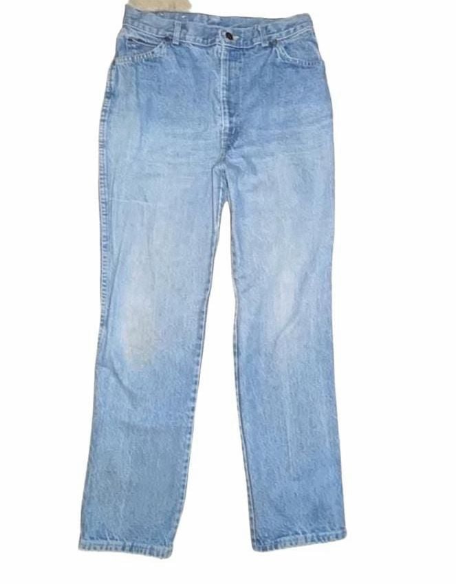 Chic Jeans Vintage Light Wash Denim Size 14 Blue High Rise 2