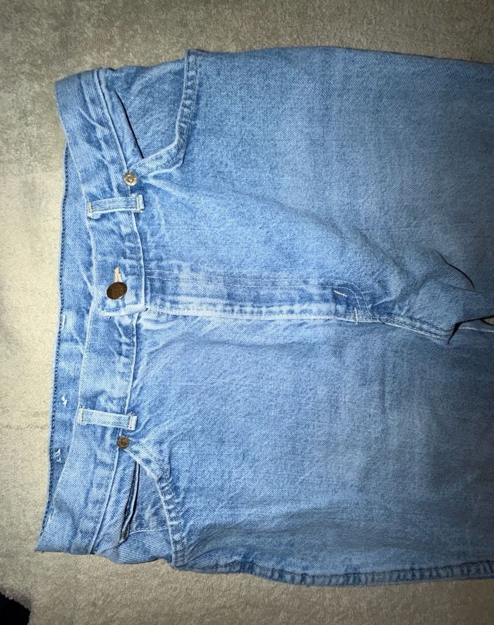 Chic Jeans Vintage Light Wash Denim Size 14 Blue High Rise 3