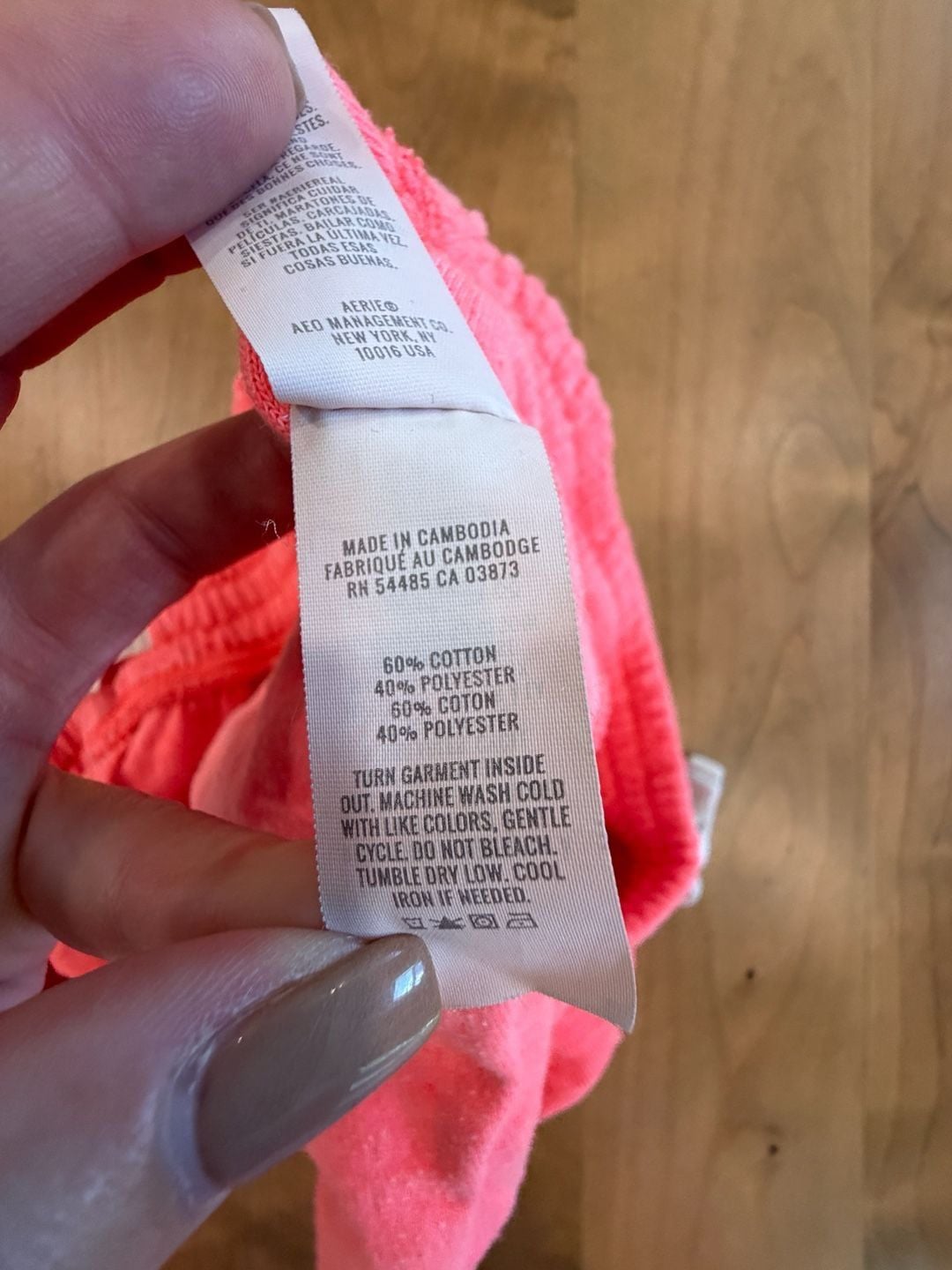 Aerie Lounge Shorts Size L Pink Drawstring 7