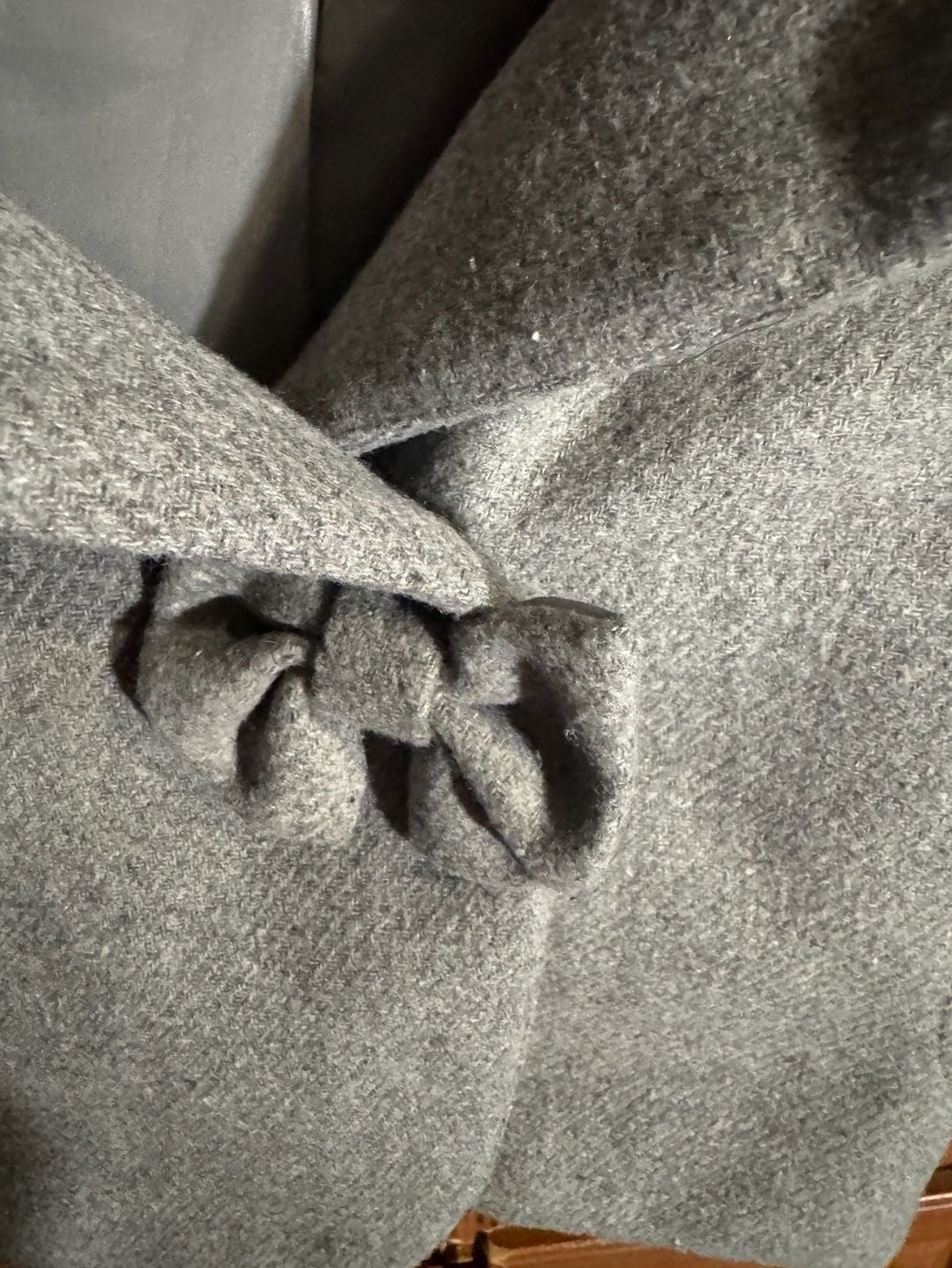 Jessica Simpson Coat Size 18M Gray Hooded Bow Winter Jacket 4