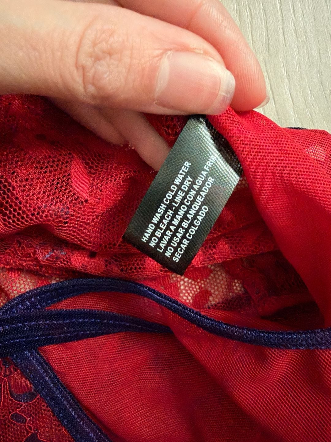 Journelle 3X Red Lace Bodysuit 8