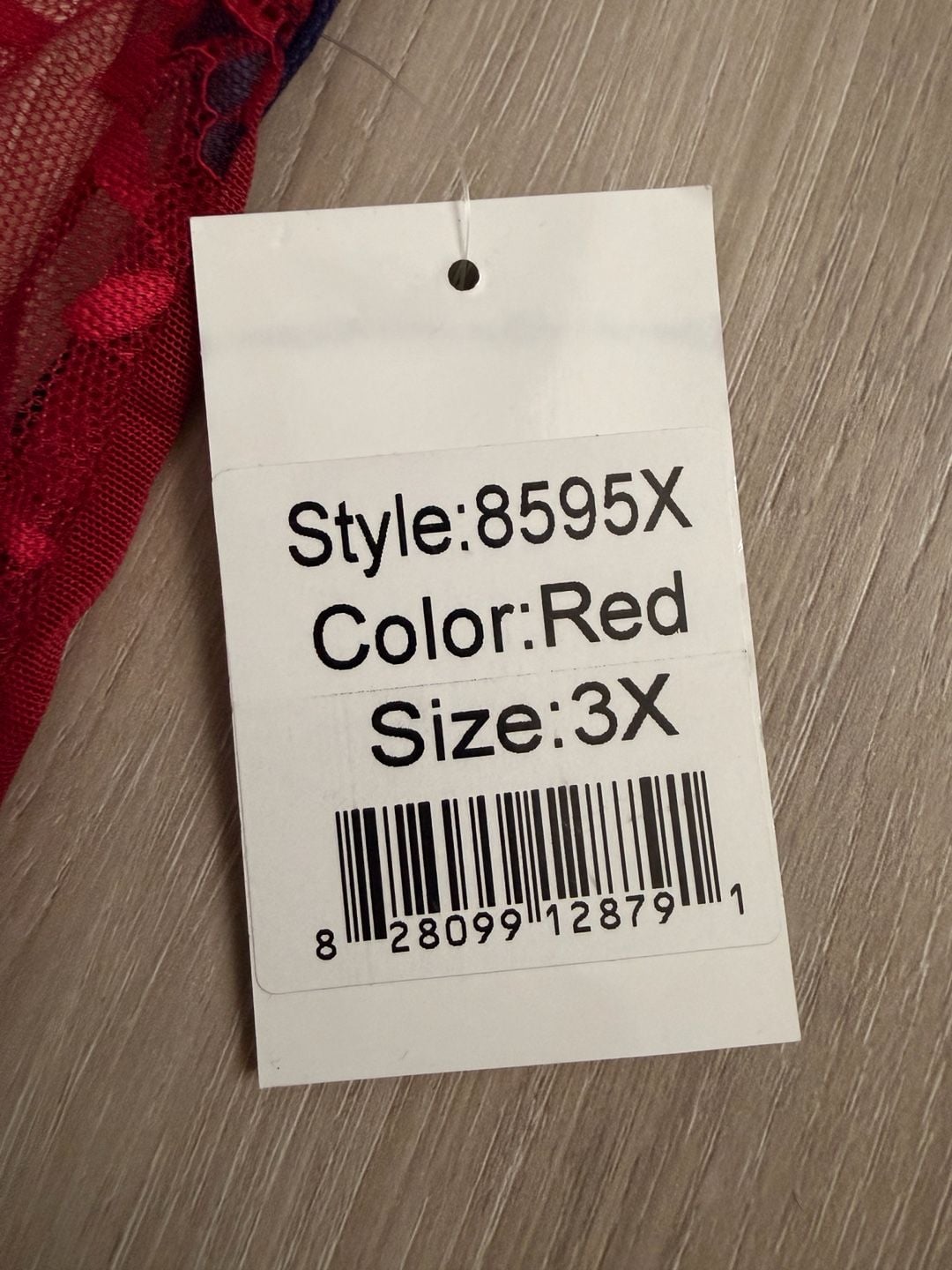Journelle 3X Red Lace Bodysuit 10