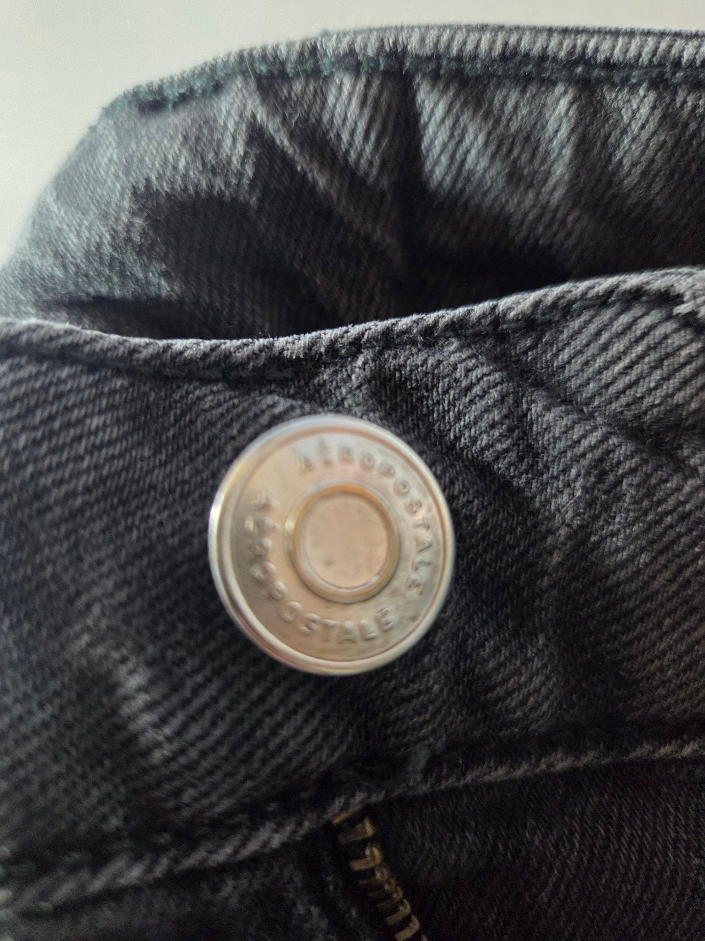 Aeropostale Jeans Grey Denim Straight Leg 9