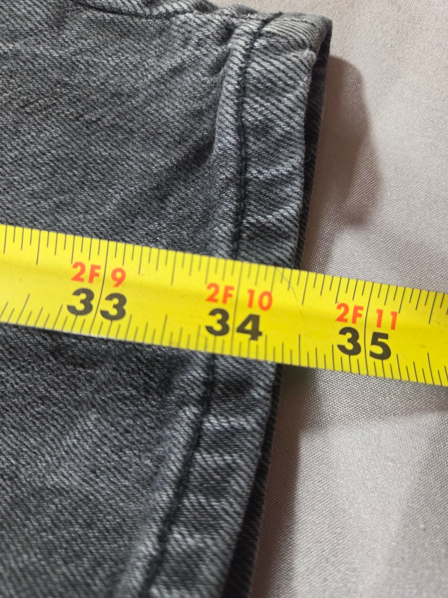 Aeropostale Jeans Grey Denim Straight Leg 10