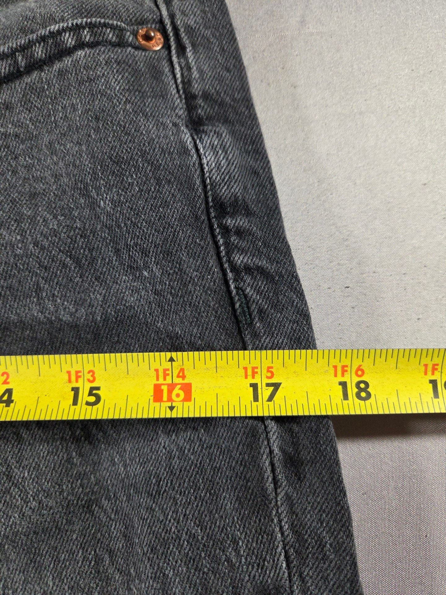 Aeropostale Jeans Grey Denim Straight Leg 12