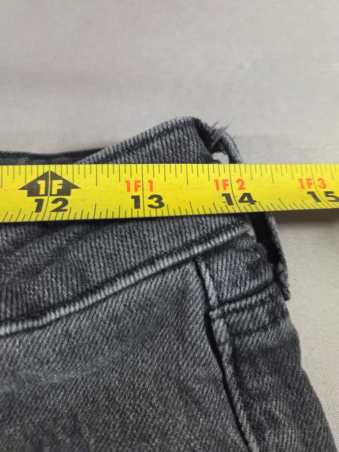 Aeropostale Jeans Grey Denim Straight Leg 13