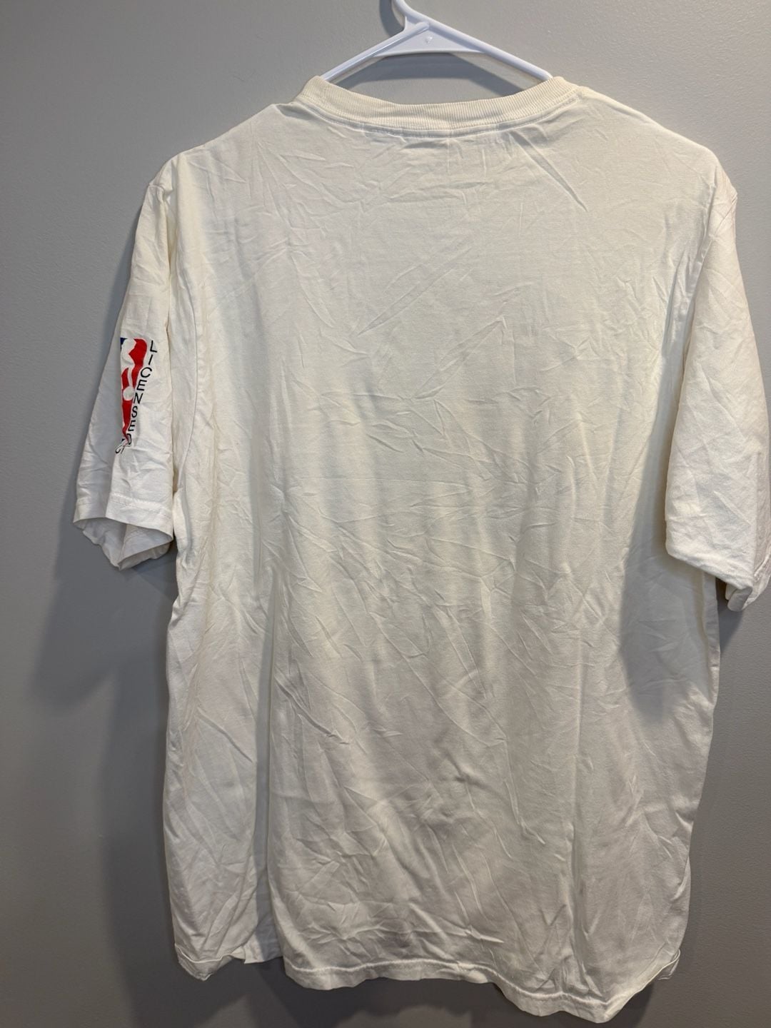 Adidas Brooklyn Nets T-Shirt Size M White Graphic Tee 3