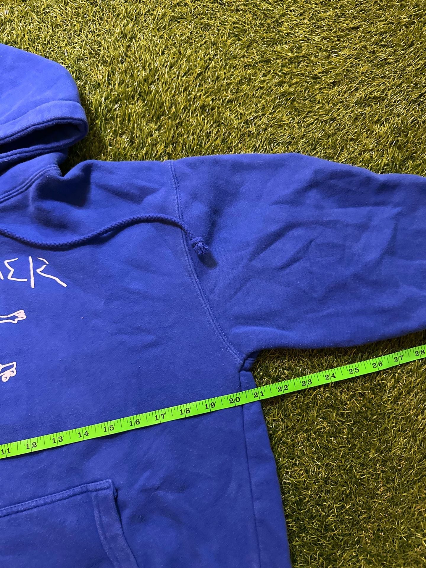 2010s Thrasher Magazine Mark Gonzales Hoodie Size S Blue Skater Pullover. 5