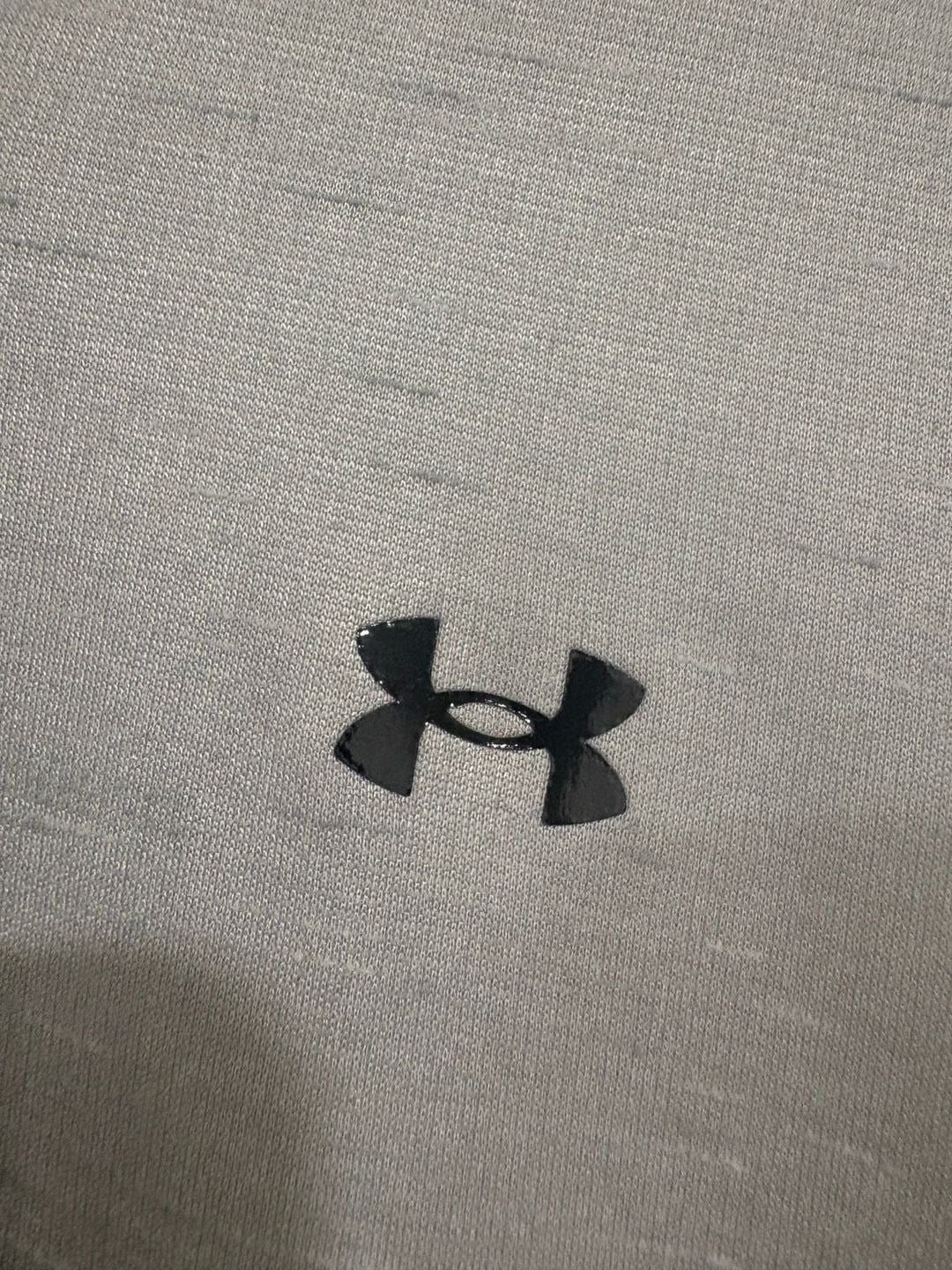 Under Armour Women’s XL Armour Fleece Full Zip Hoodie Gray Athletic Pockets 14
