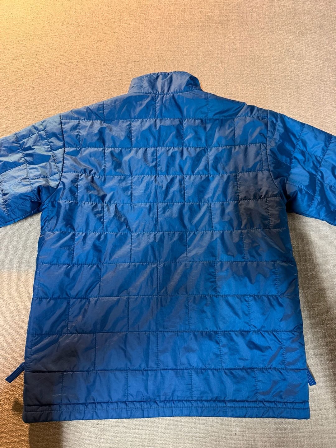 Patagonia Nano Puff Jacket Size M 10 Kids Blue Quilted 10
