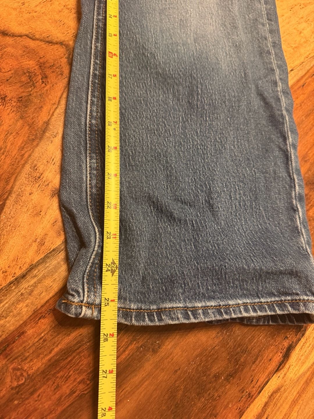 Quince Jeans Size 26 Blue Denim Straight Leg 7