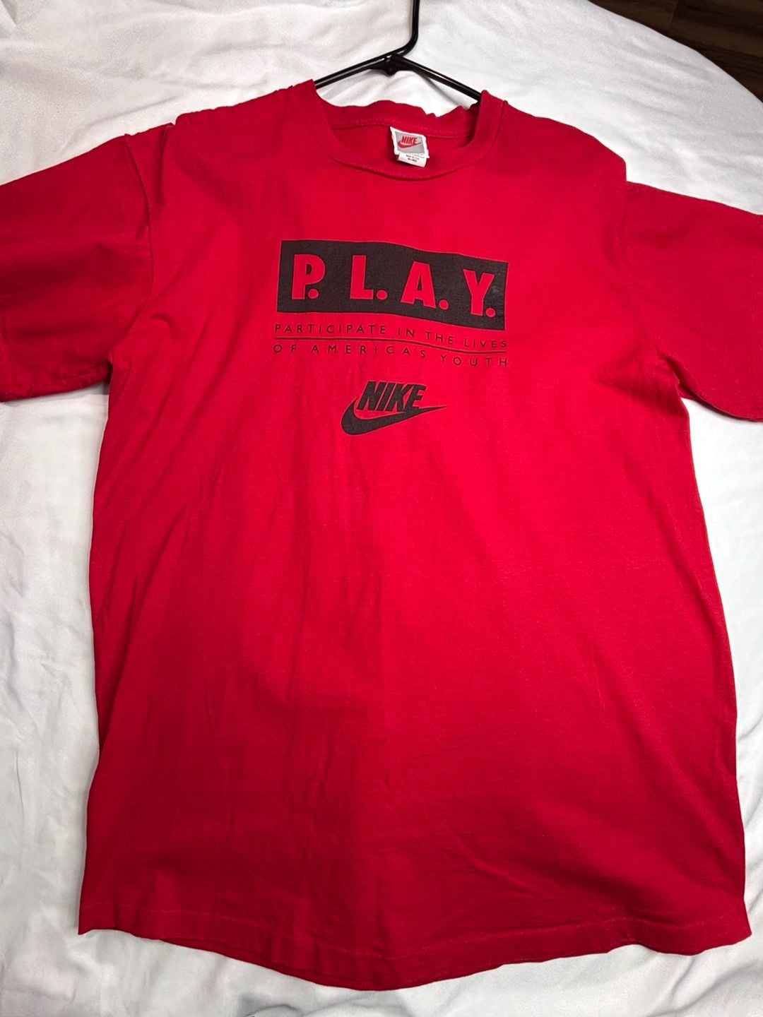 Nike Play T-Shirt Size XXL Red 2