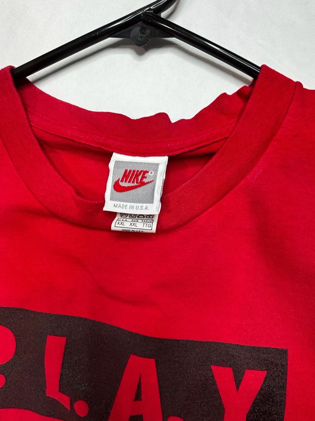Nike Play T-Shirt Size XXL Red 4