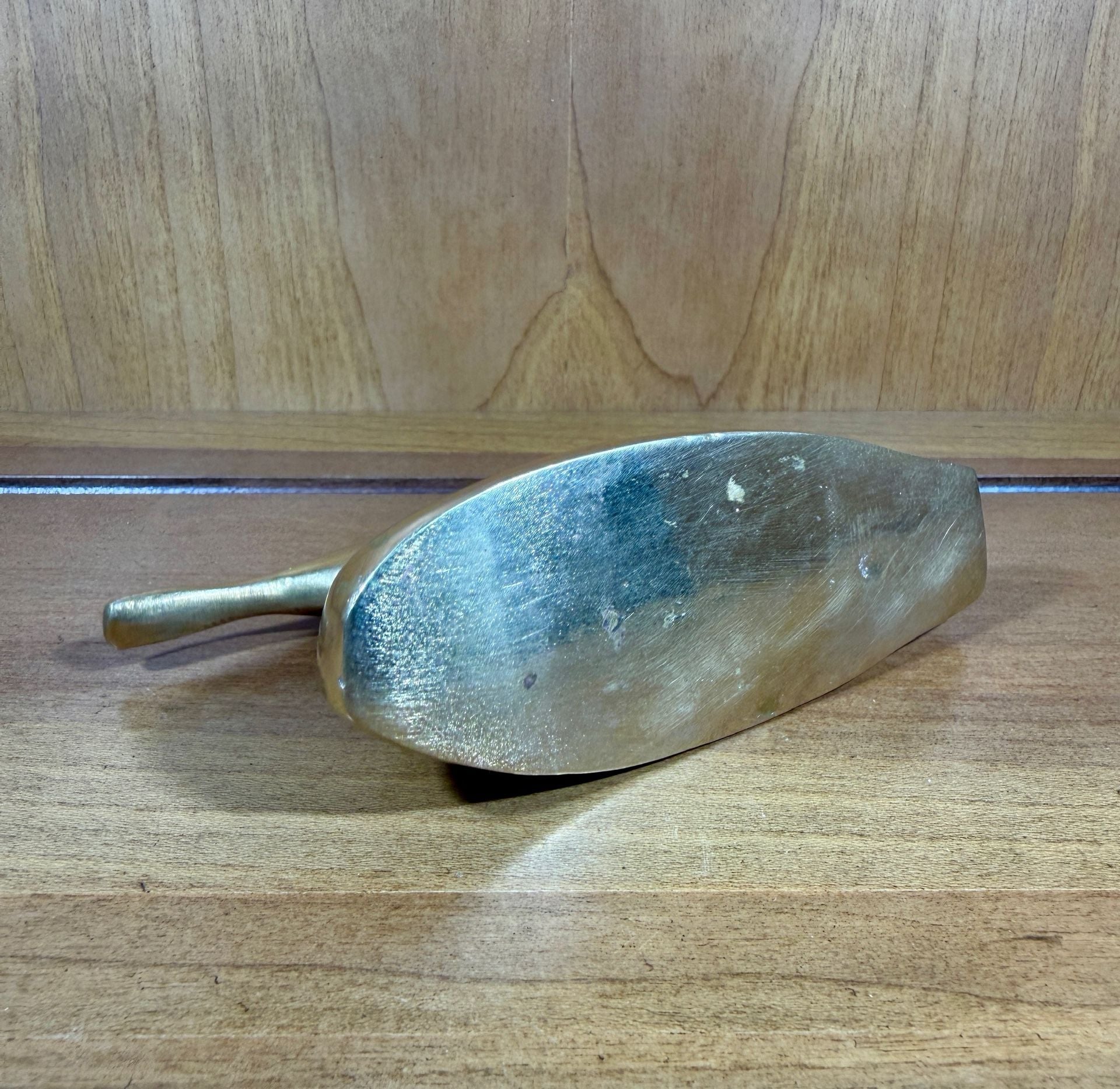 Vintage Brass Duck Figurine Paperweight 4.5 Inches Long 4