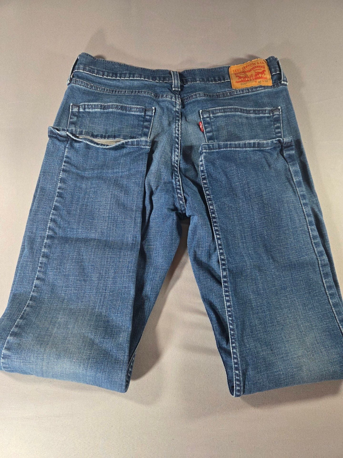 Levi's 514 Slim Jeans Blue Denim 5