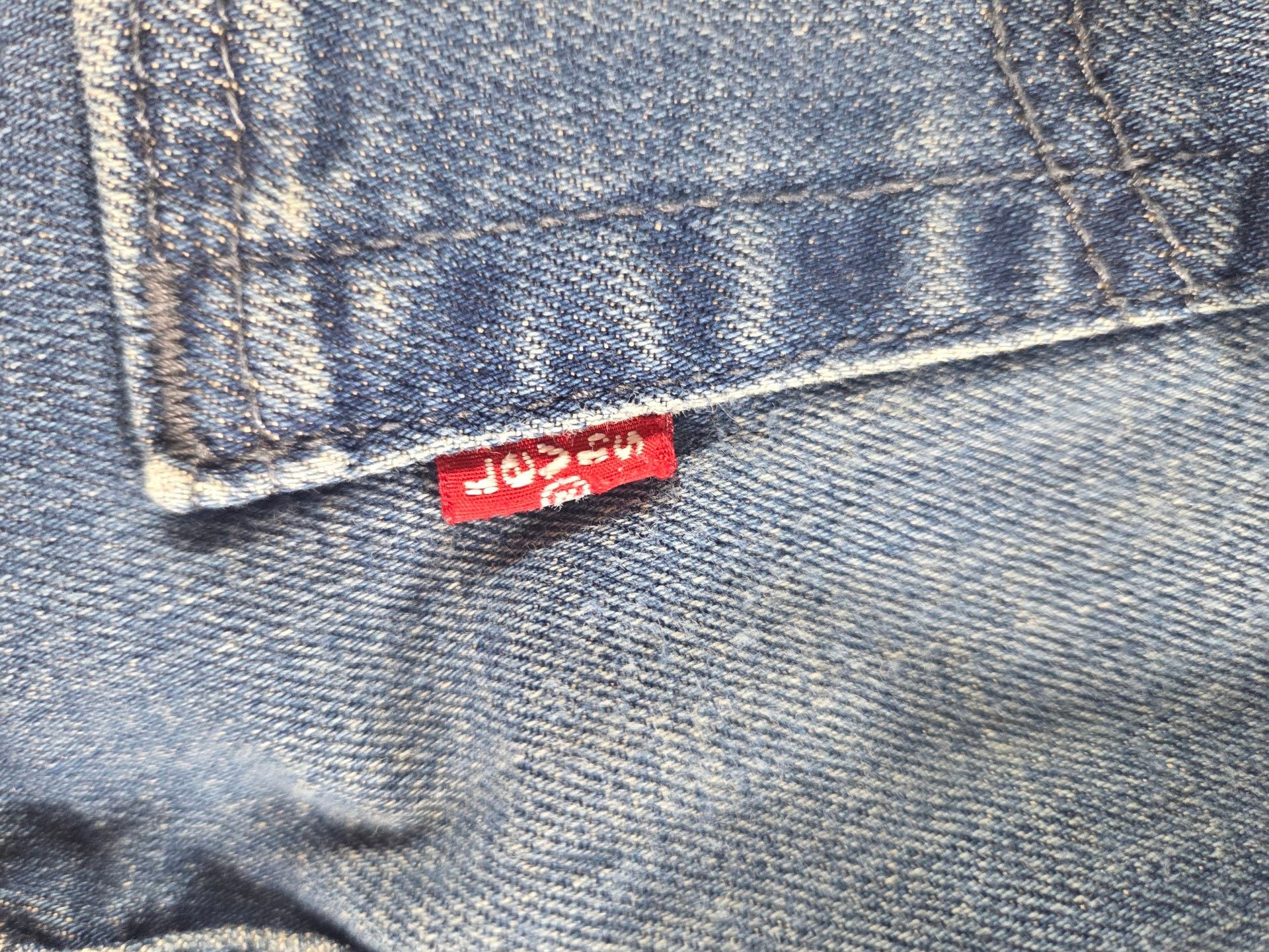 Levi's 514 Slim Jeans Blue Denim 7