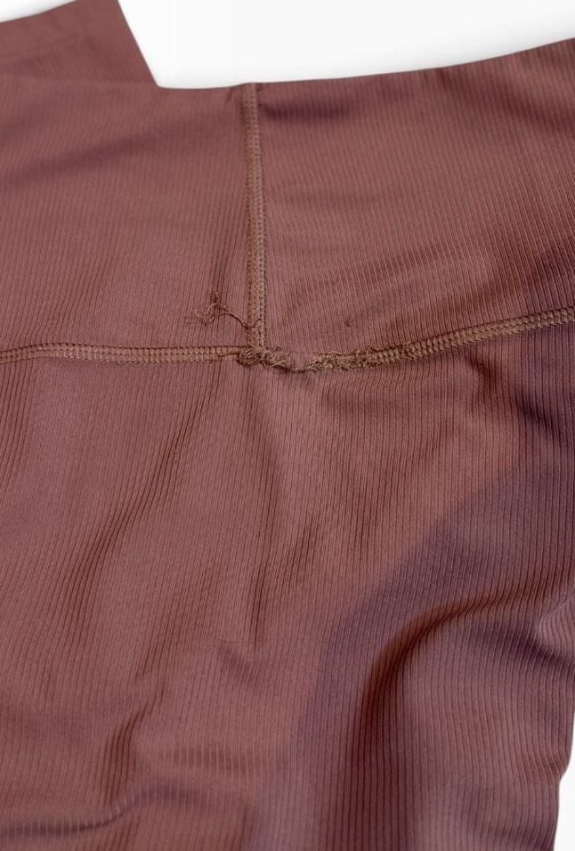 All In Motion Ribbed leggings Size M Brown Athletic Activewear 9