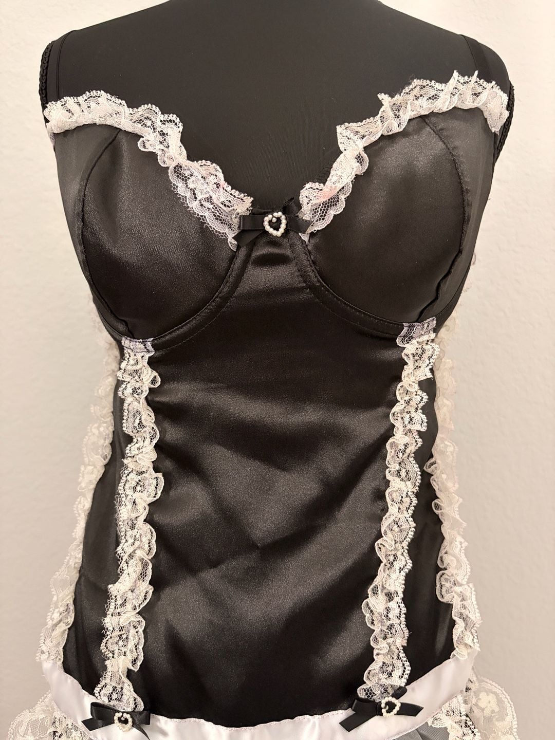 Fredericks Of Hollywood French Maid Corset L 3