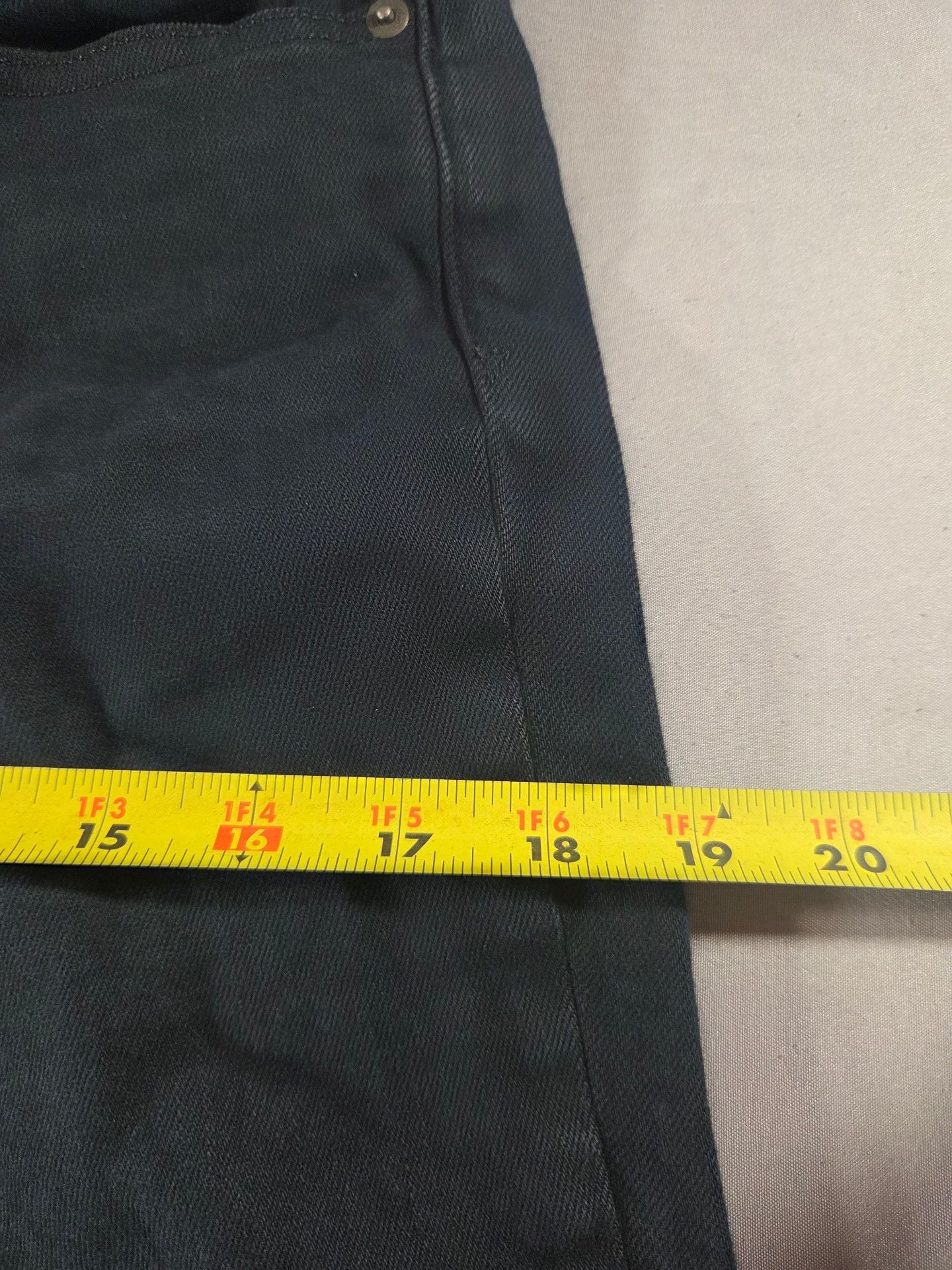 Gap 1969 Best Girlfriend Jeans Size 28 Black Denim 11