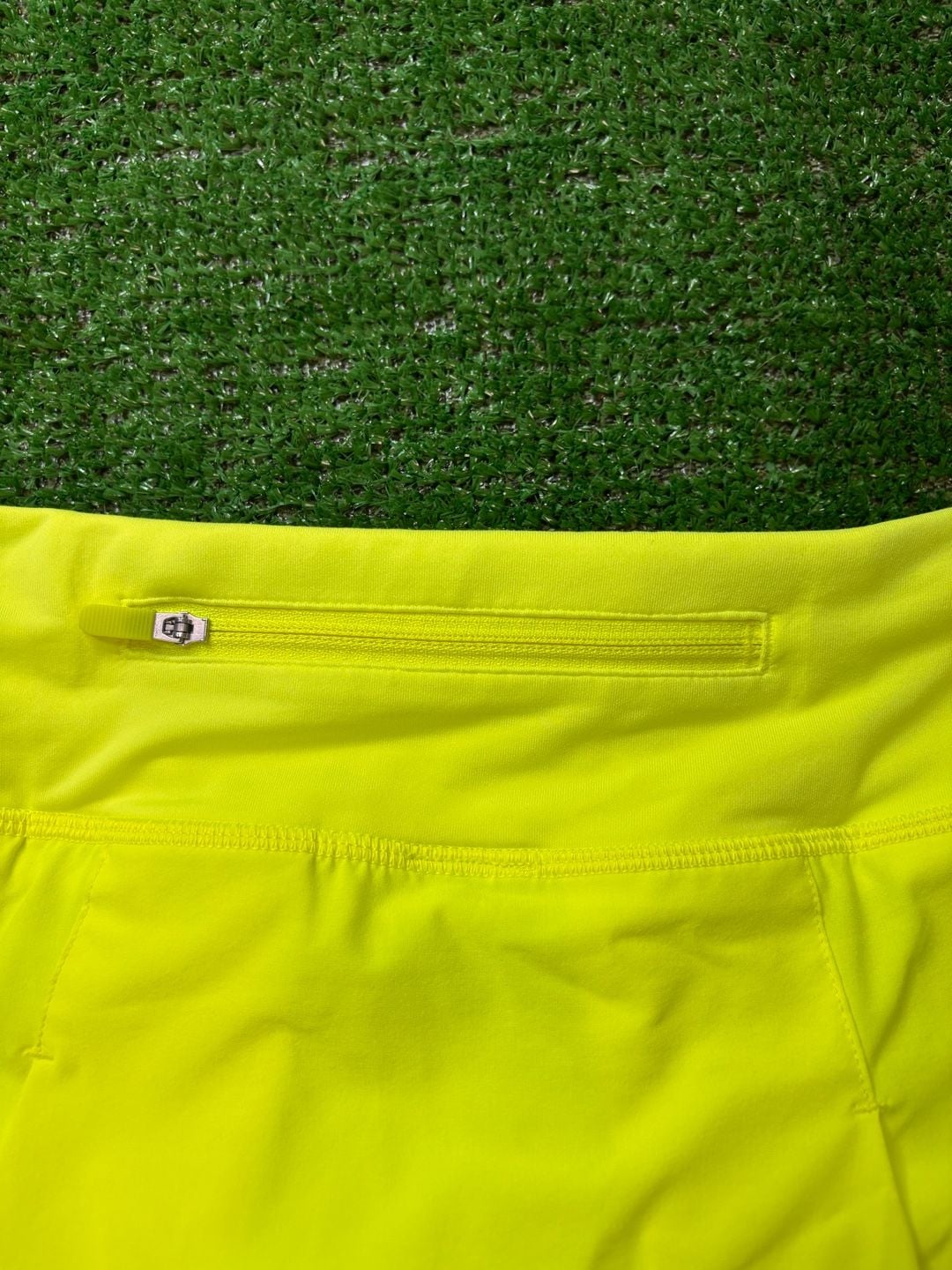 Lululemon Pace Rival Mid-Rise Skirt Electric Lemon Yellow 8