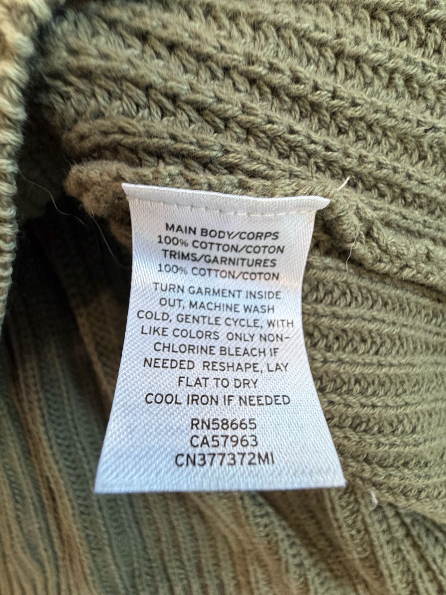 Caslon Ribbed Knit Sweater Size L Green Long Sleeve Pullover 8