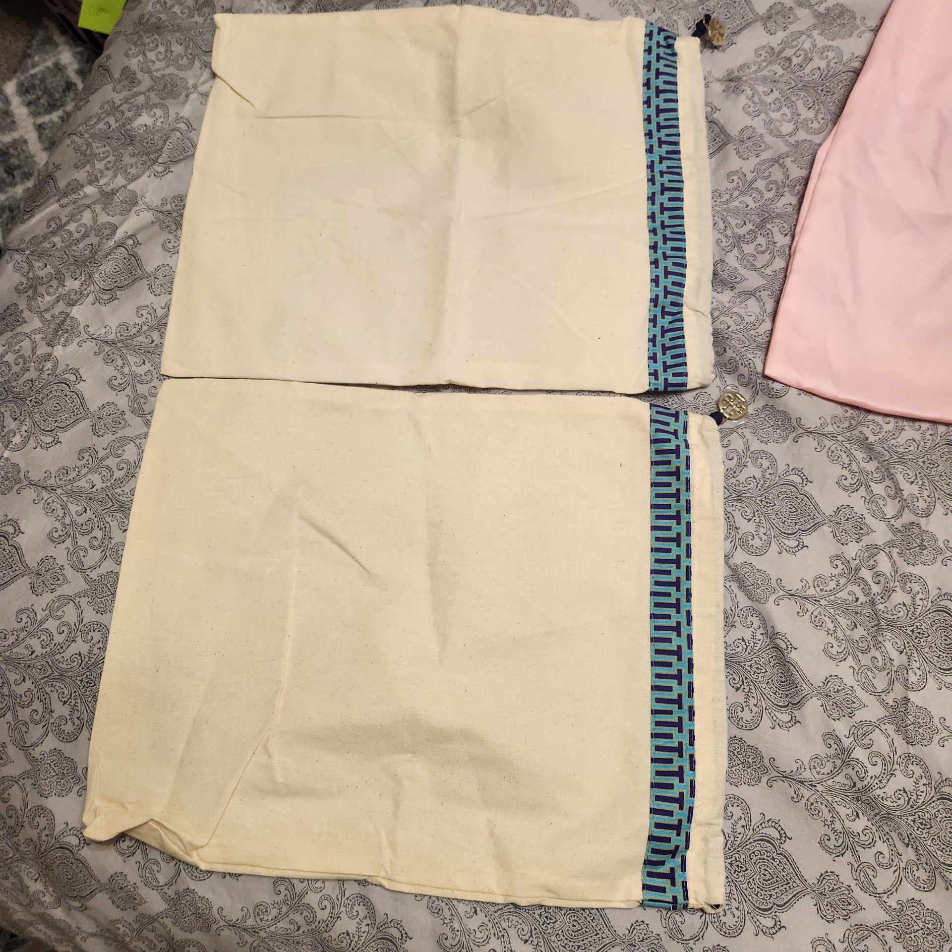 Bundle of Purse Dust Bags - Louis Vuitton, Tory Burch, Kate Spade, Marc Jacobs 2