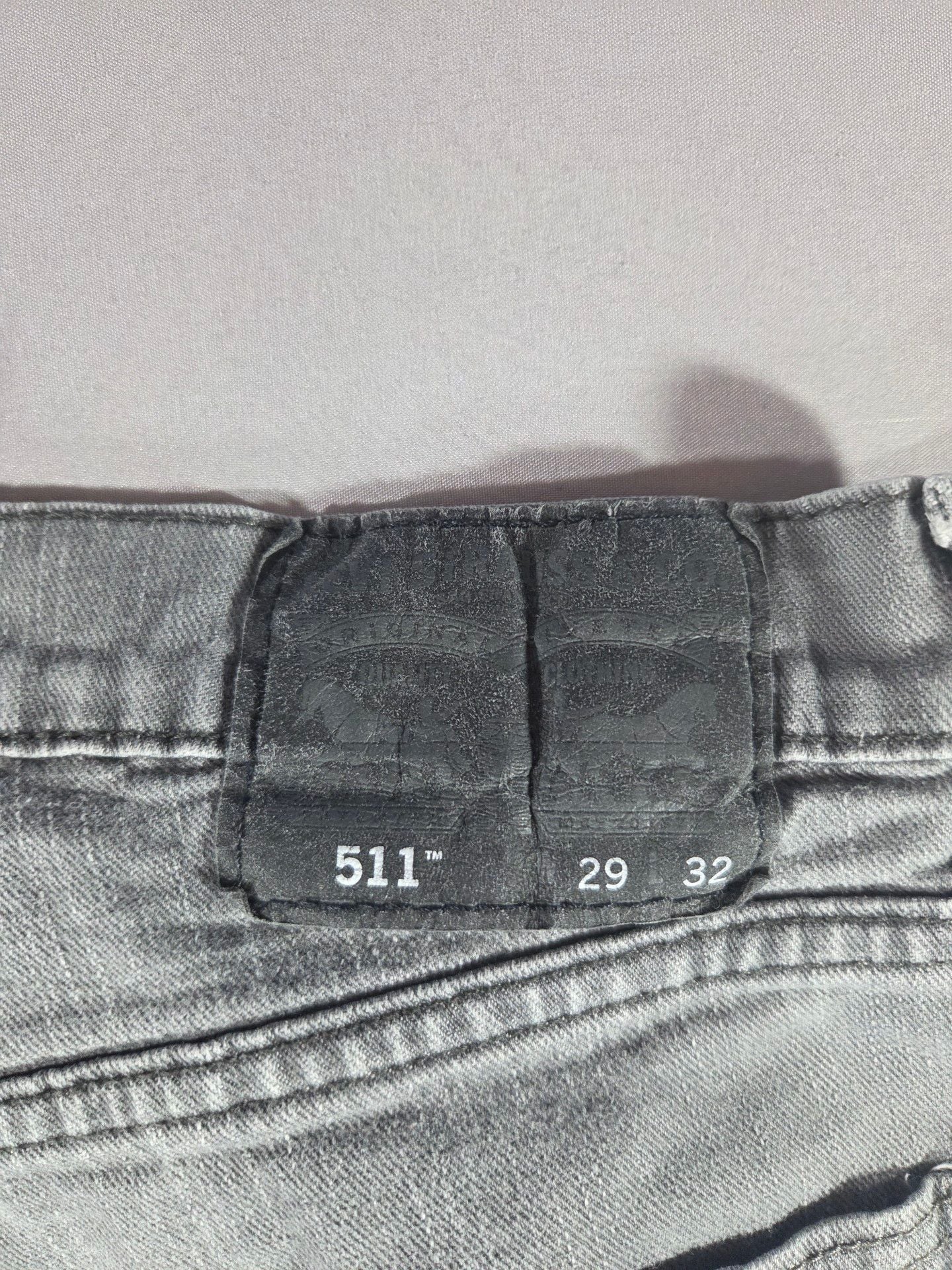 Levi's 511 Slim Jeans Gray Denim 6