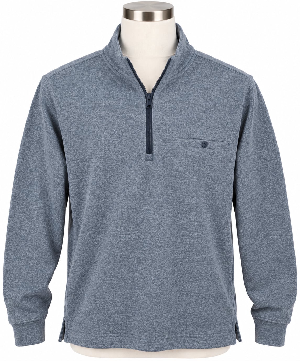 Johnnie-O Castro 1/4 Zip Pullover Size Large Sport Navy 2