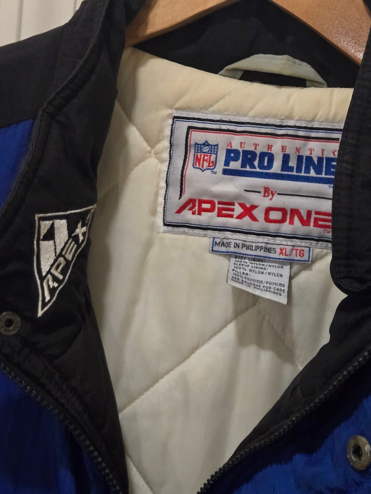 Apex One Dallas Cowboys Jacket Size XL Pro Line NFL Vintage 7