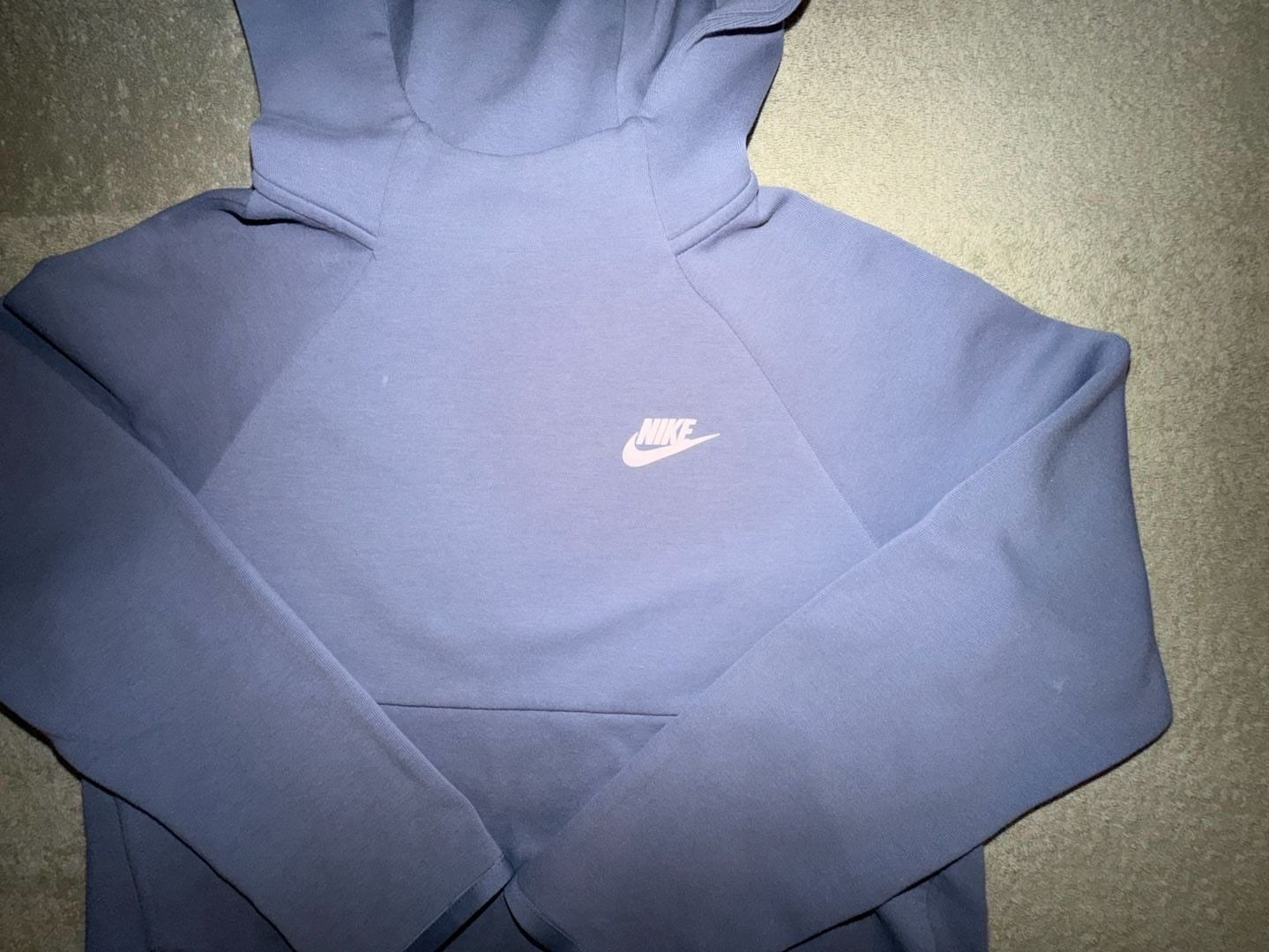 Nike Sportswear Tech Fleece Hoodie Size S Periwinkle Blue 3