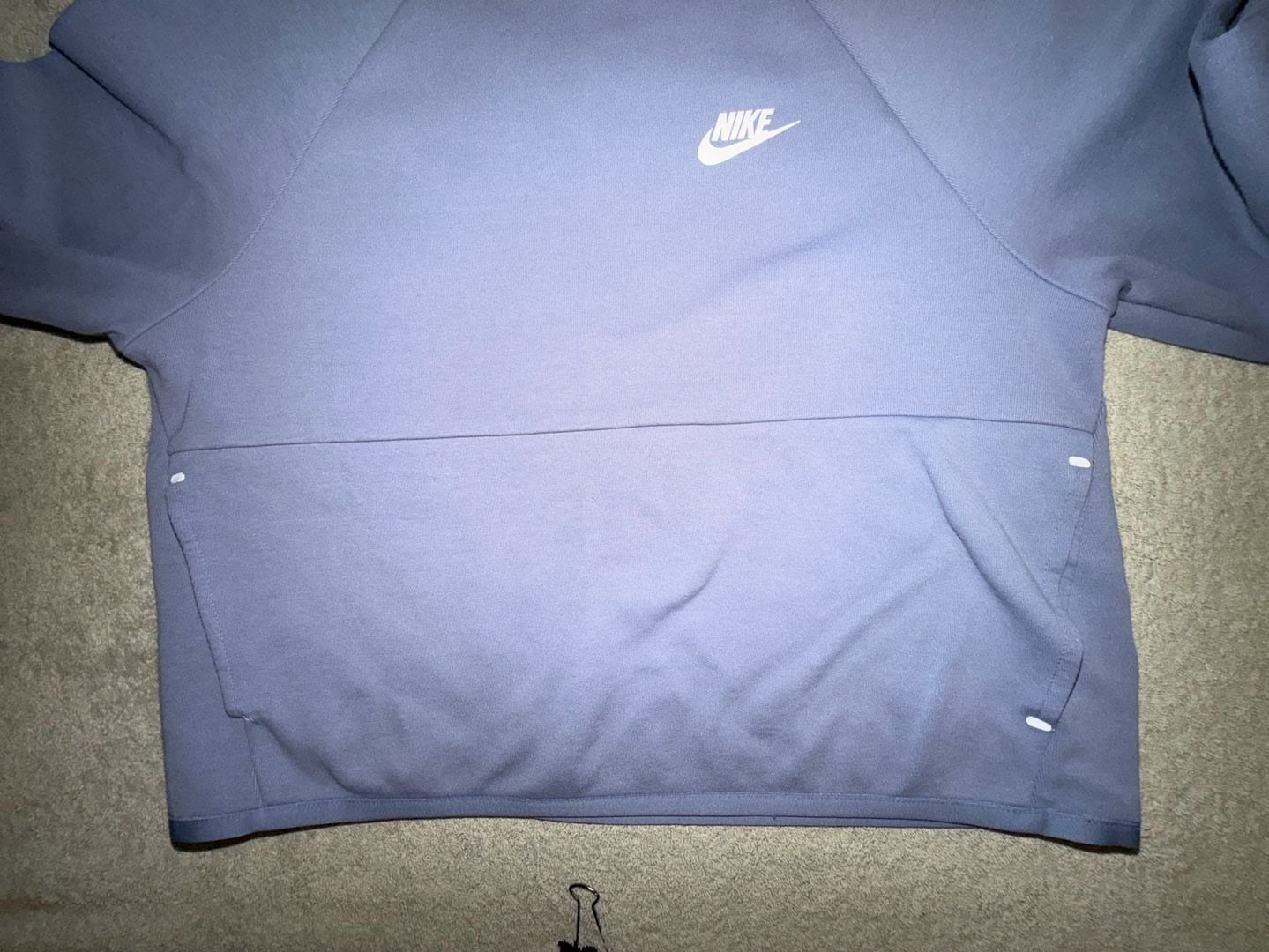 Nike Sportswear Tech Fleece Hoodie Size S Periwinkle Blue 5
